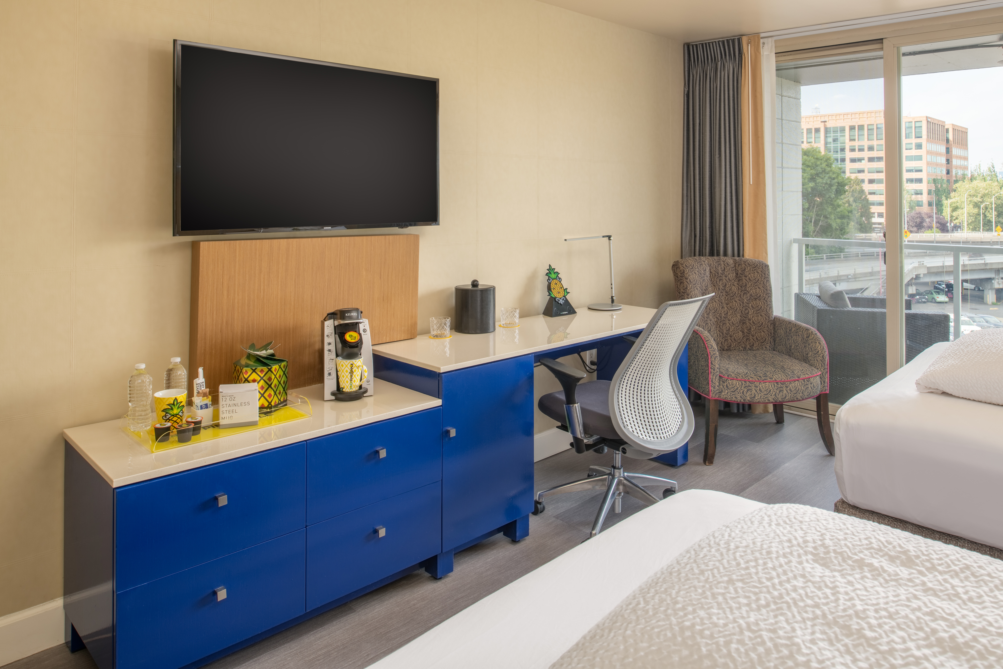 Double Two Double Beds