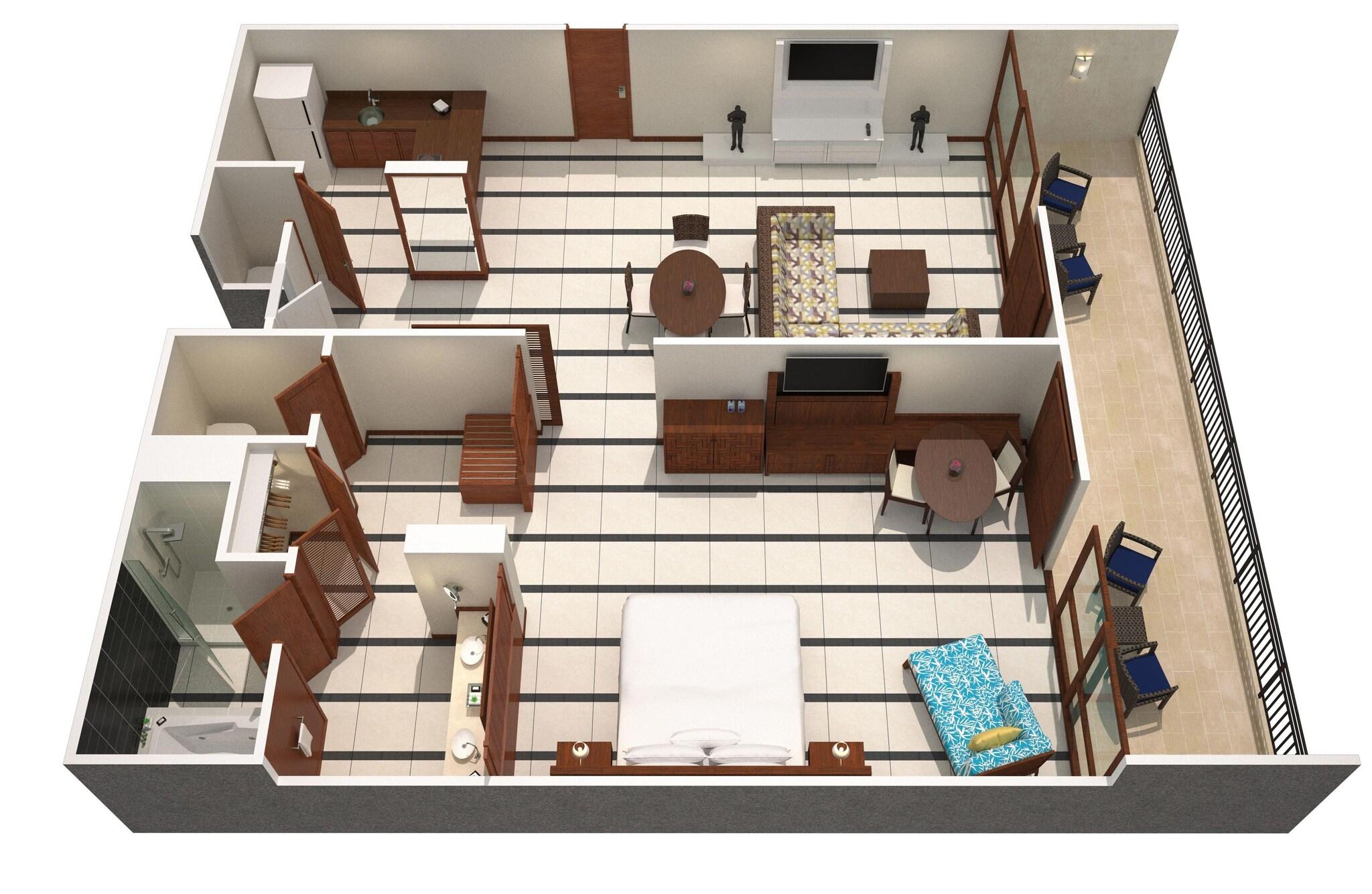 Suite Ocean Front King Bed