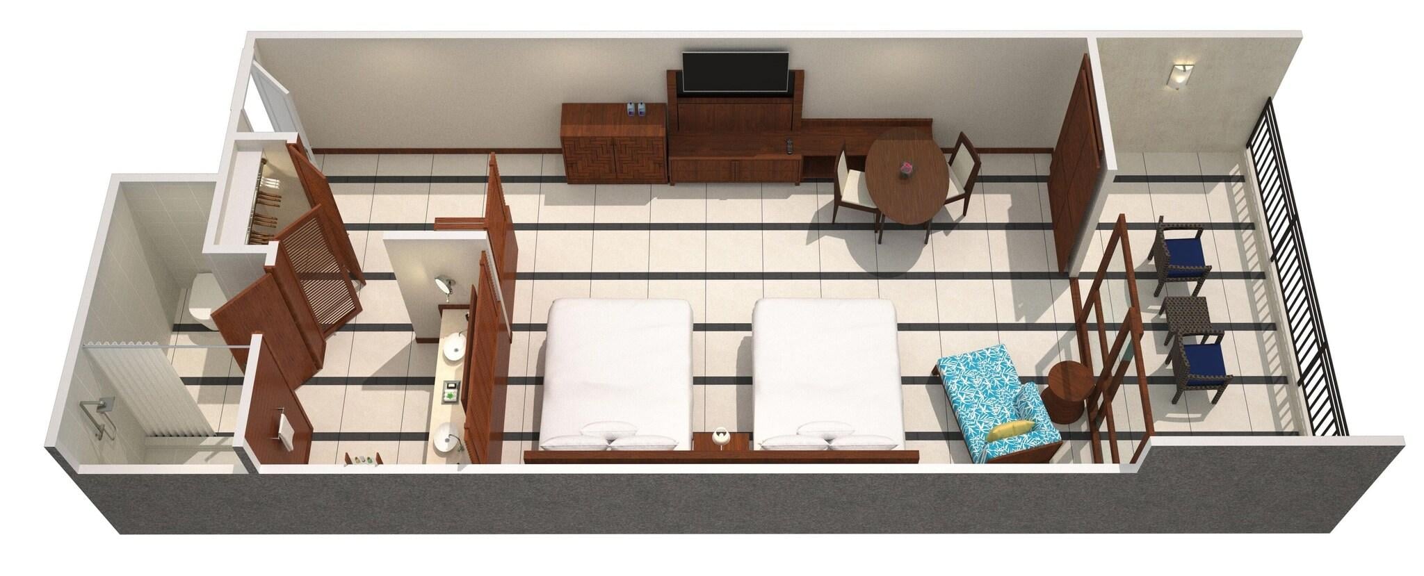 Suite King Bed Two Bedrooms