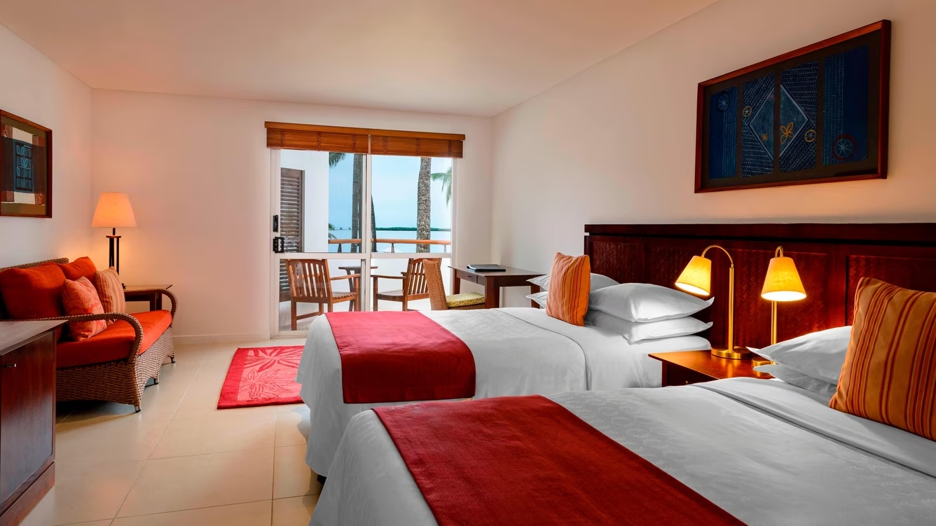 Villa Pool View Two Double Beds