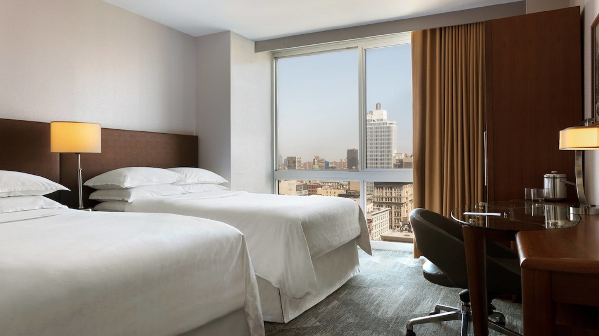 Double Two Double Beds