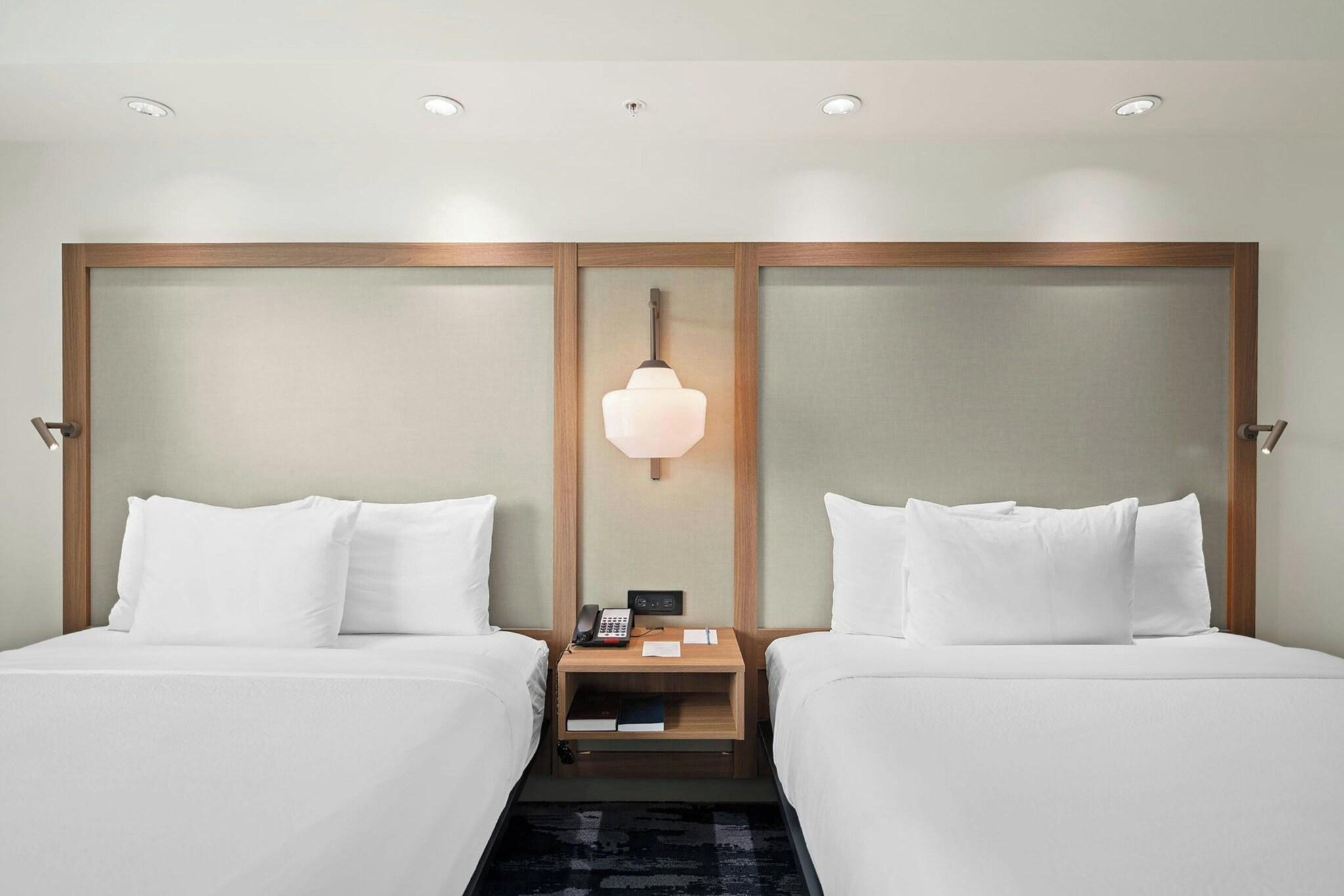 Room Two Double Beds Non Smoking