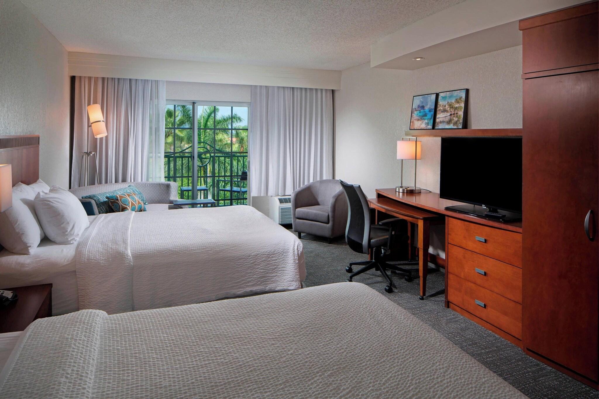 Quadruple Accessible-two Queen Beds