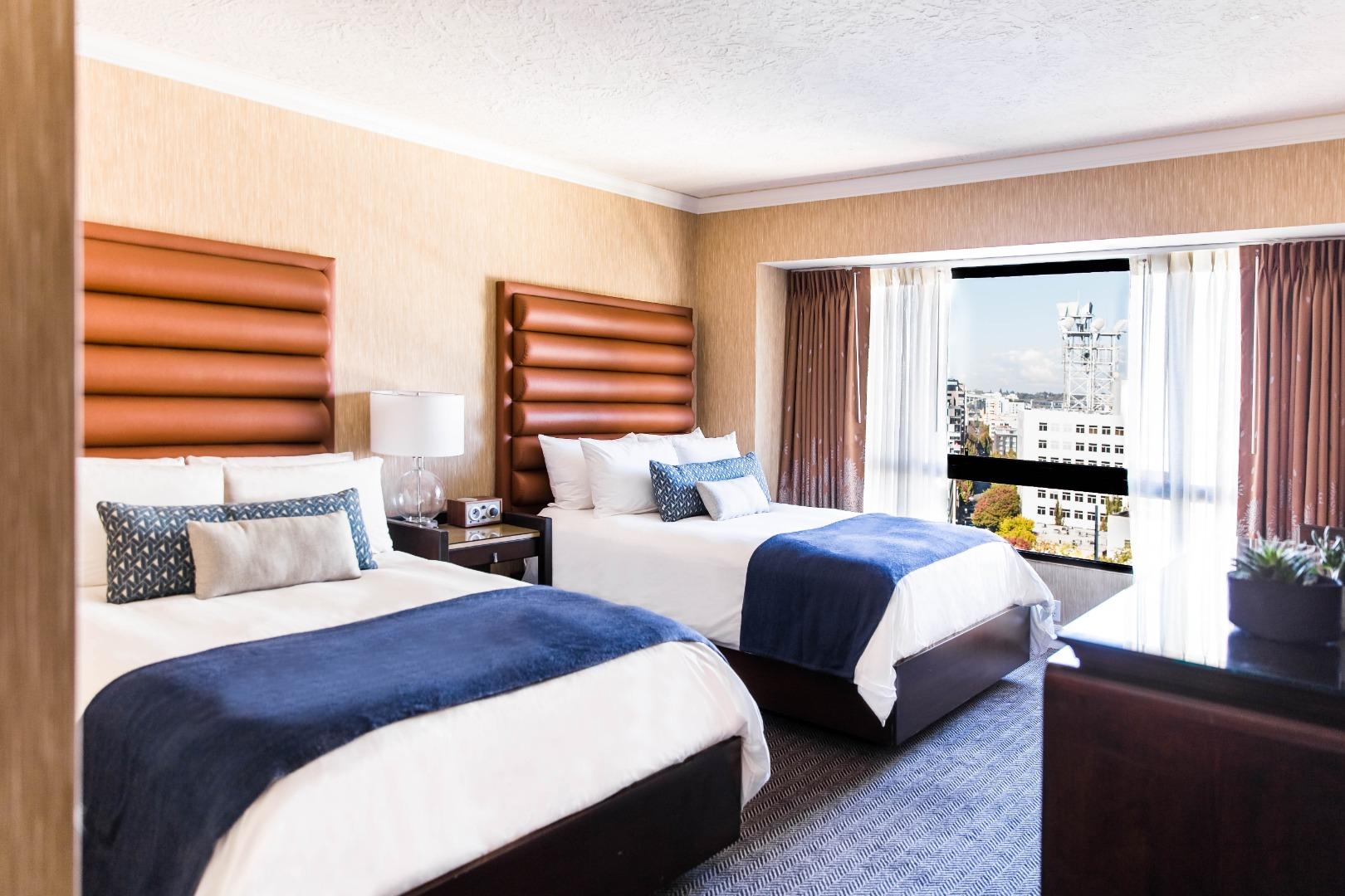 Double Two Double Beds