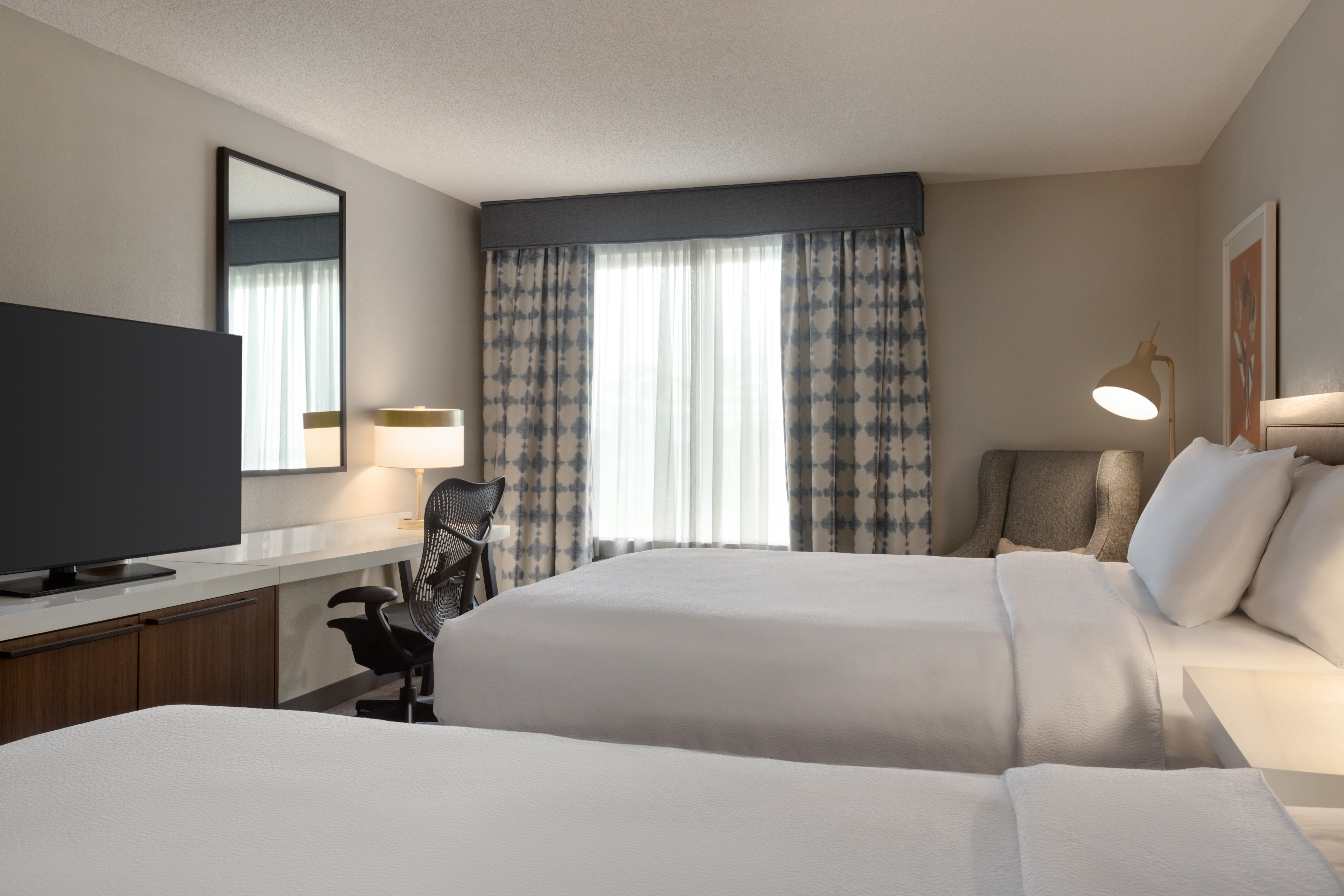 Double Two Queen Beds