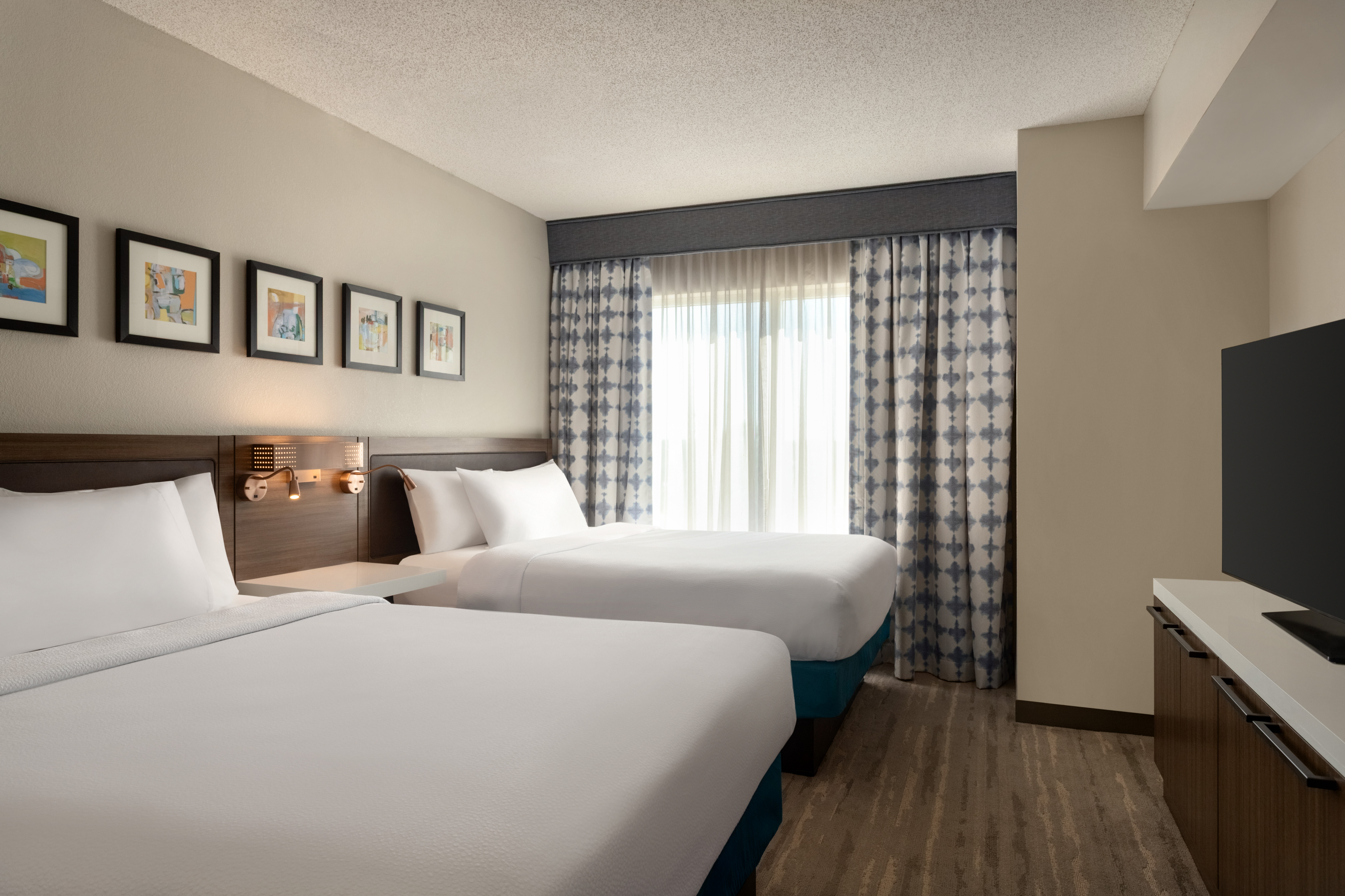 Double Two Queen Beds