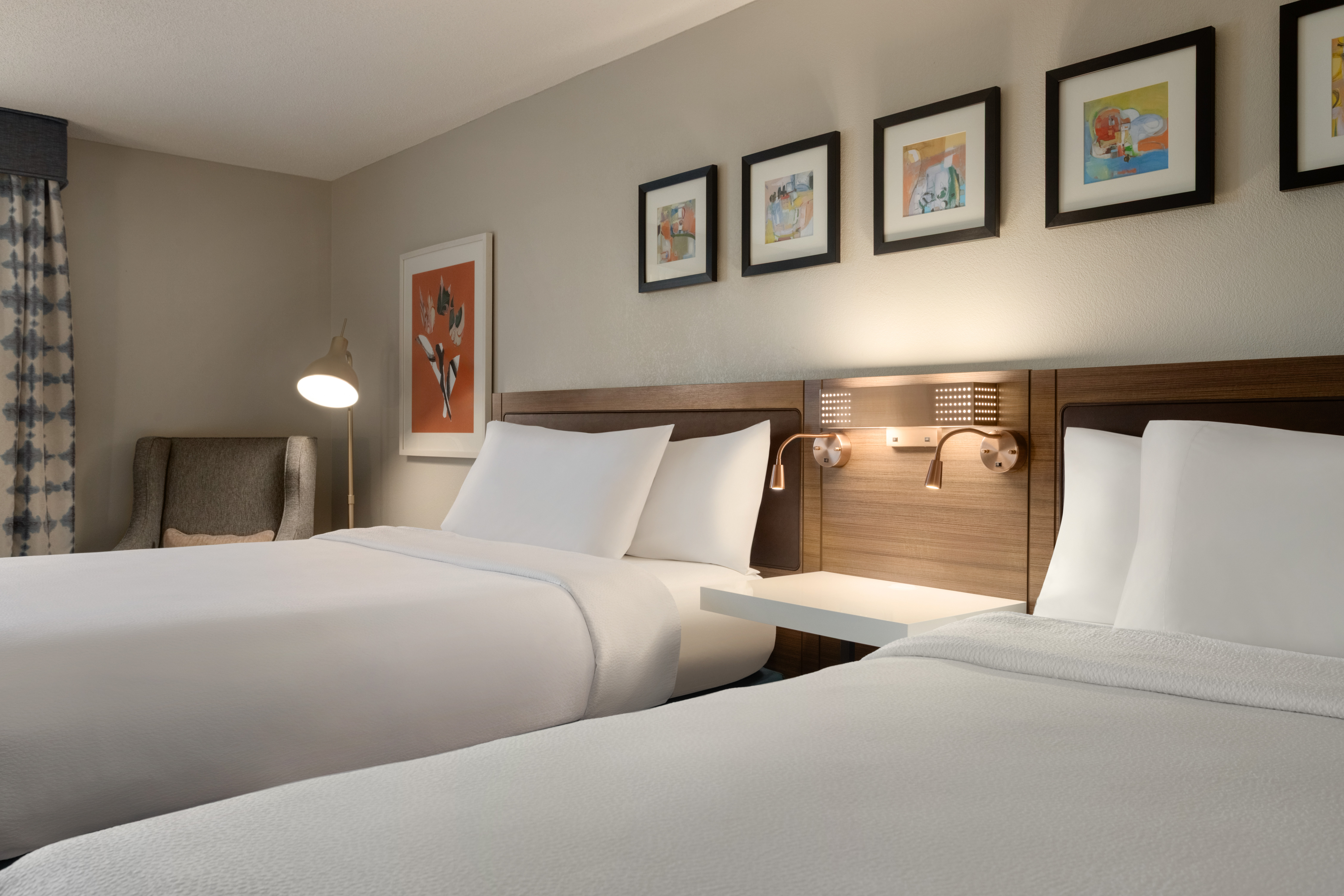 Double Two Queen Beds