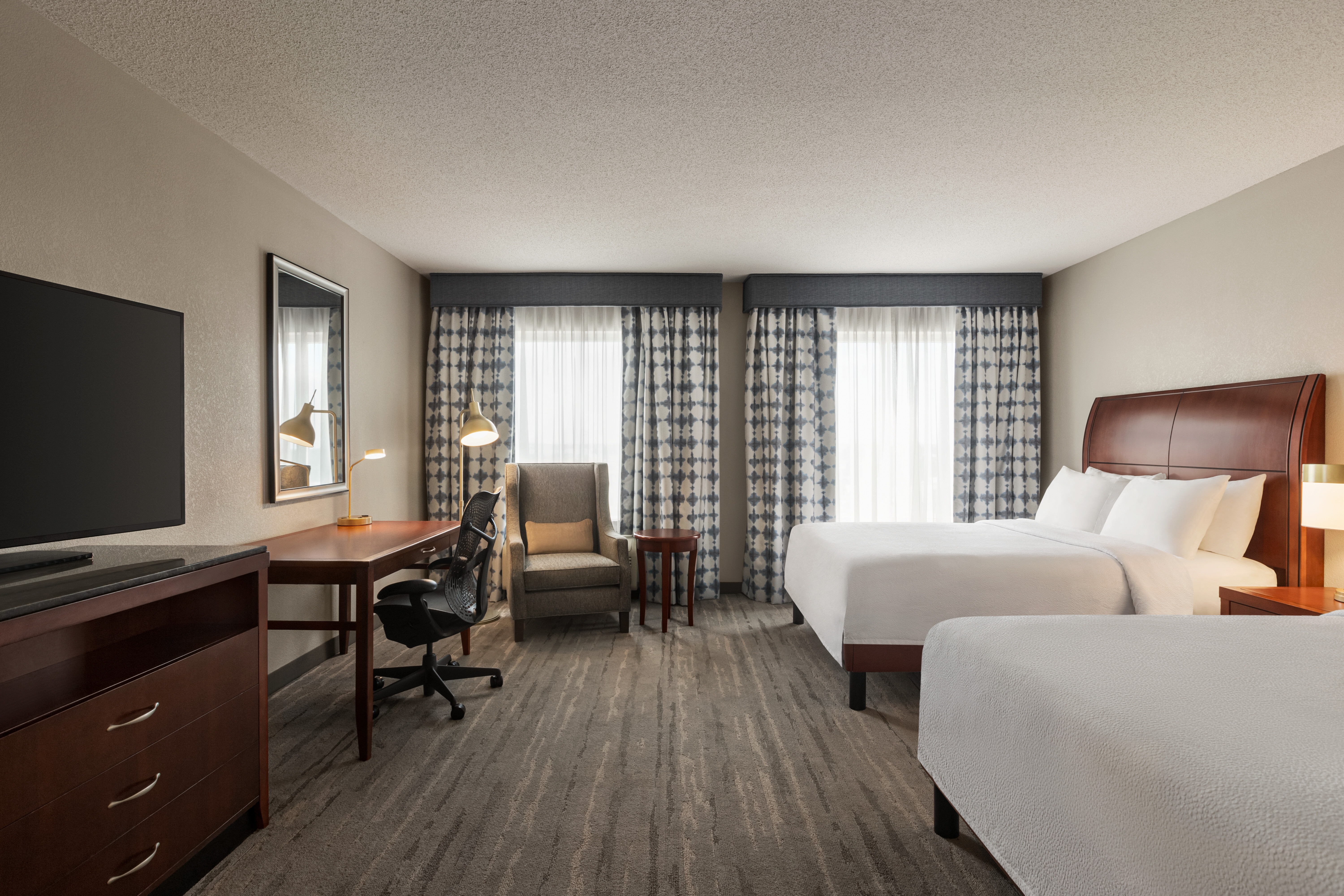 Double Two Queen Beds