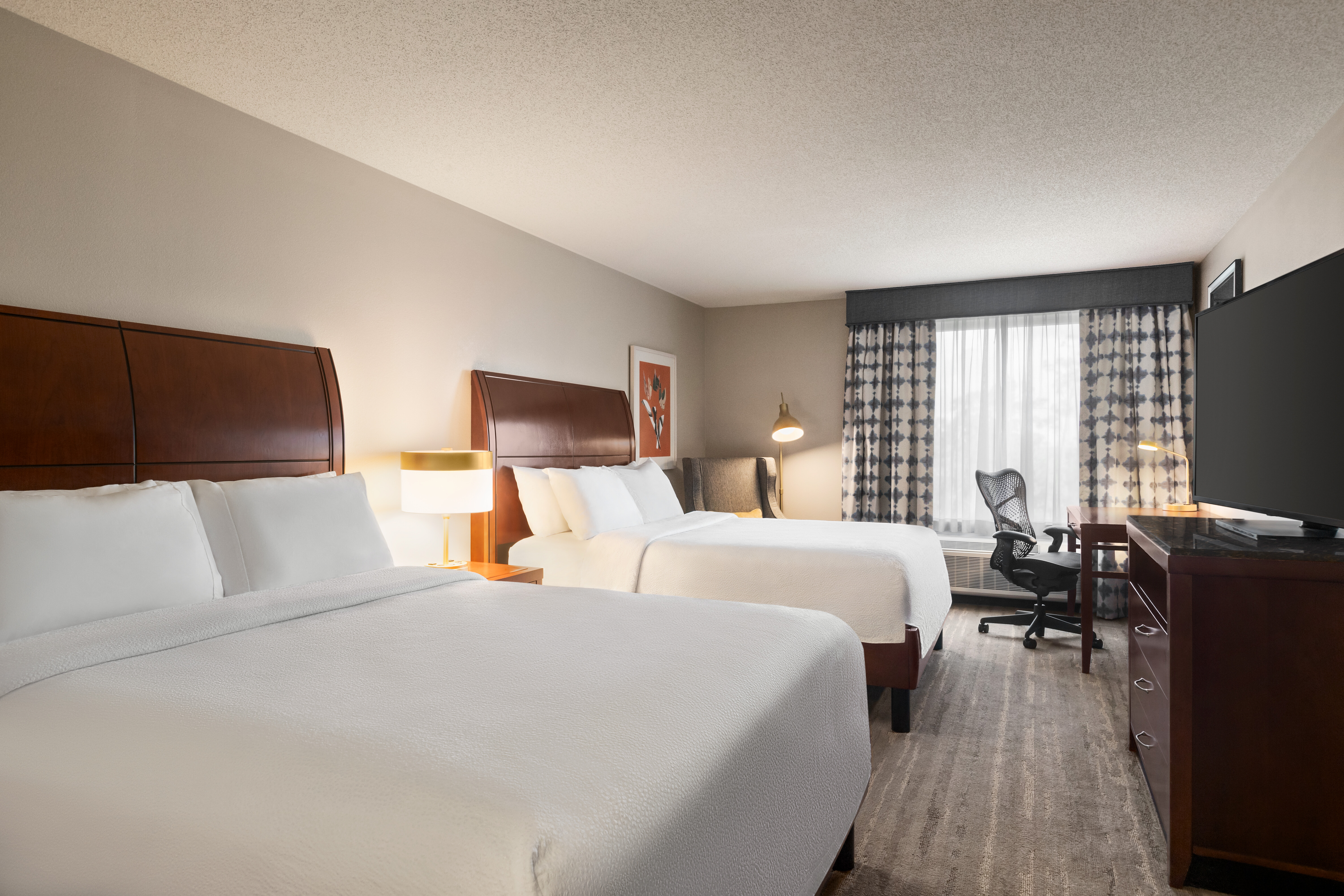 Double Two Queen Beds