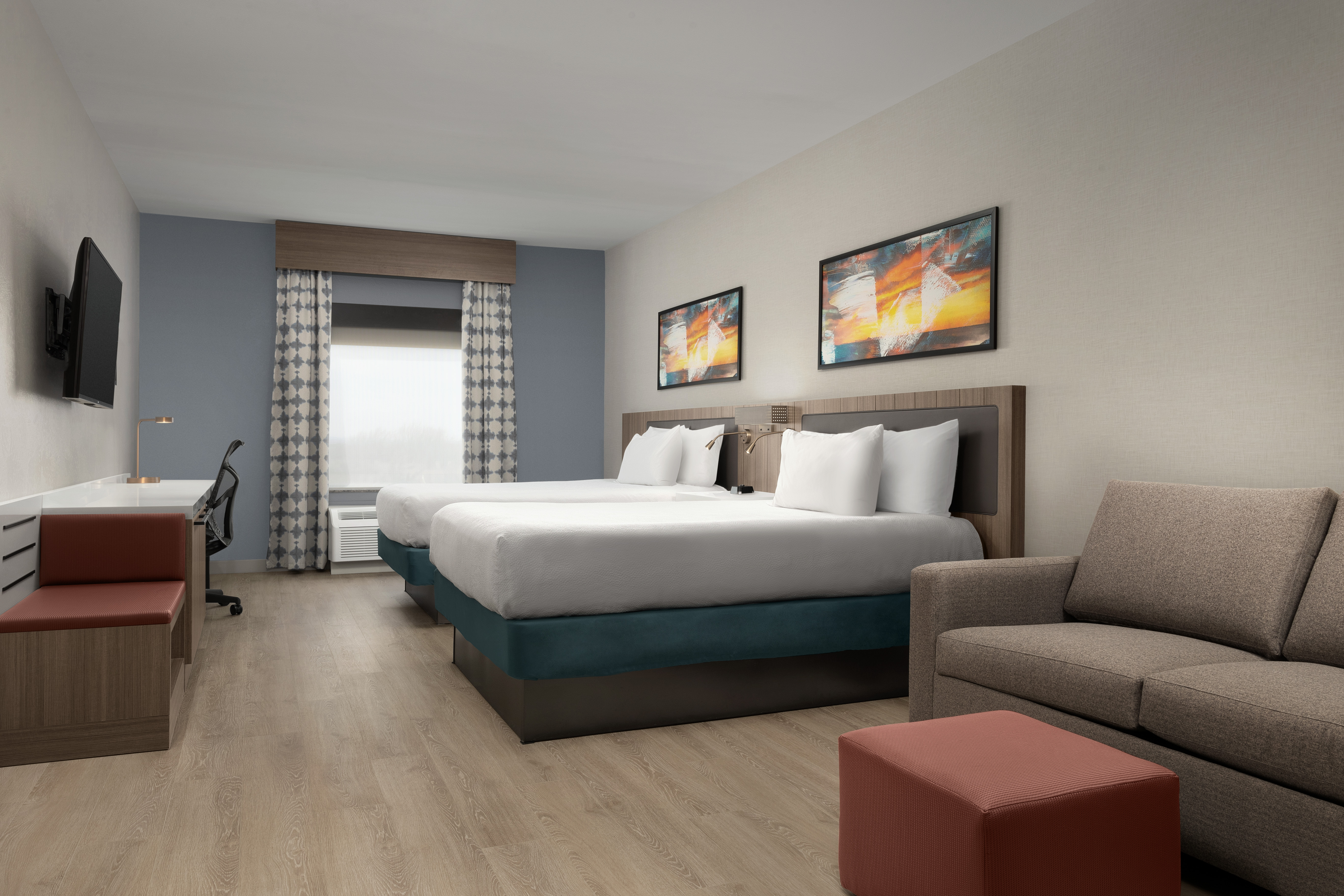 Double King Size Bed