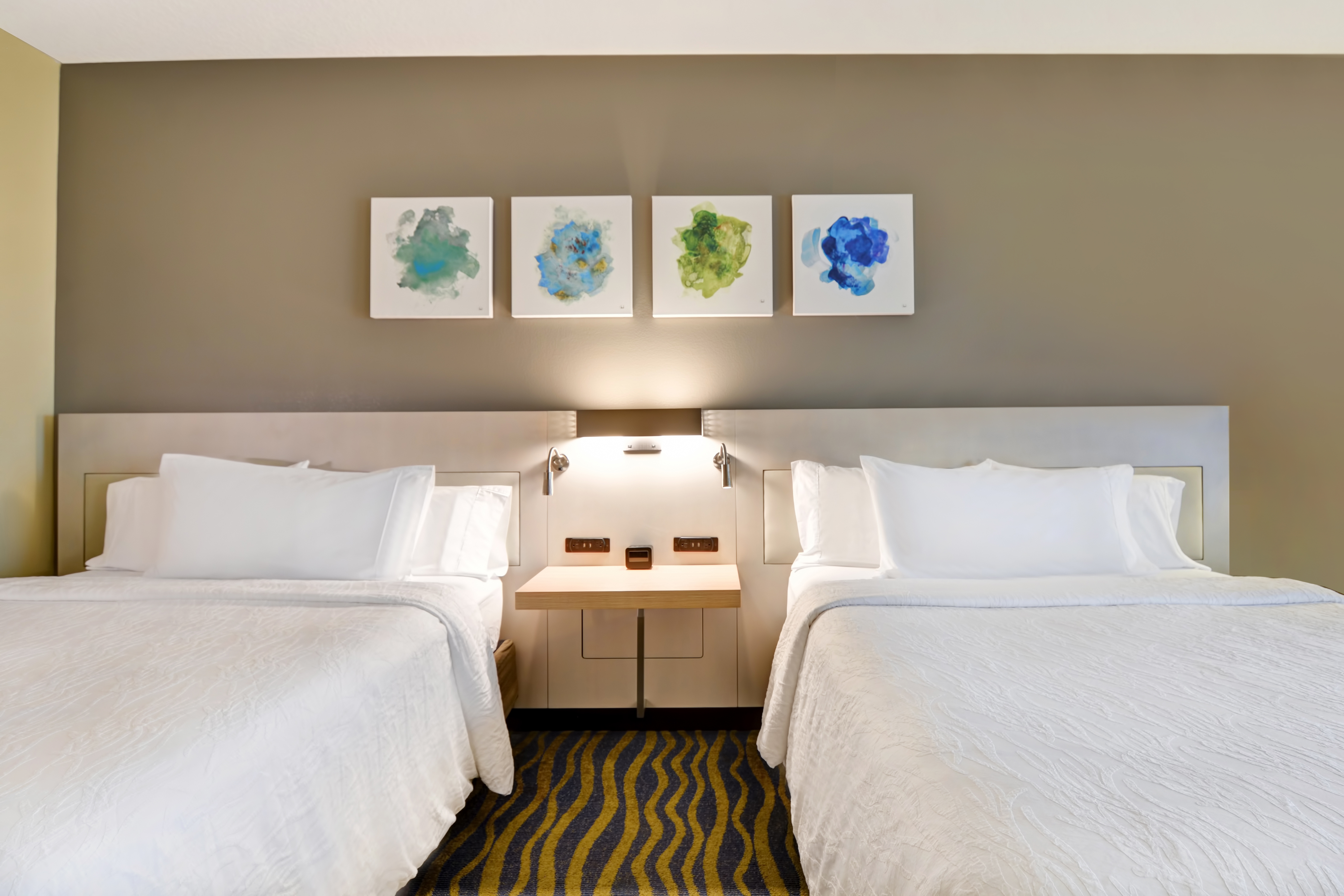 Double Two Queen Beds