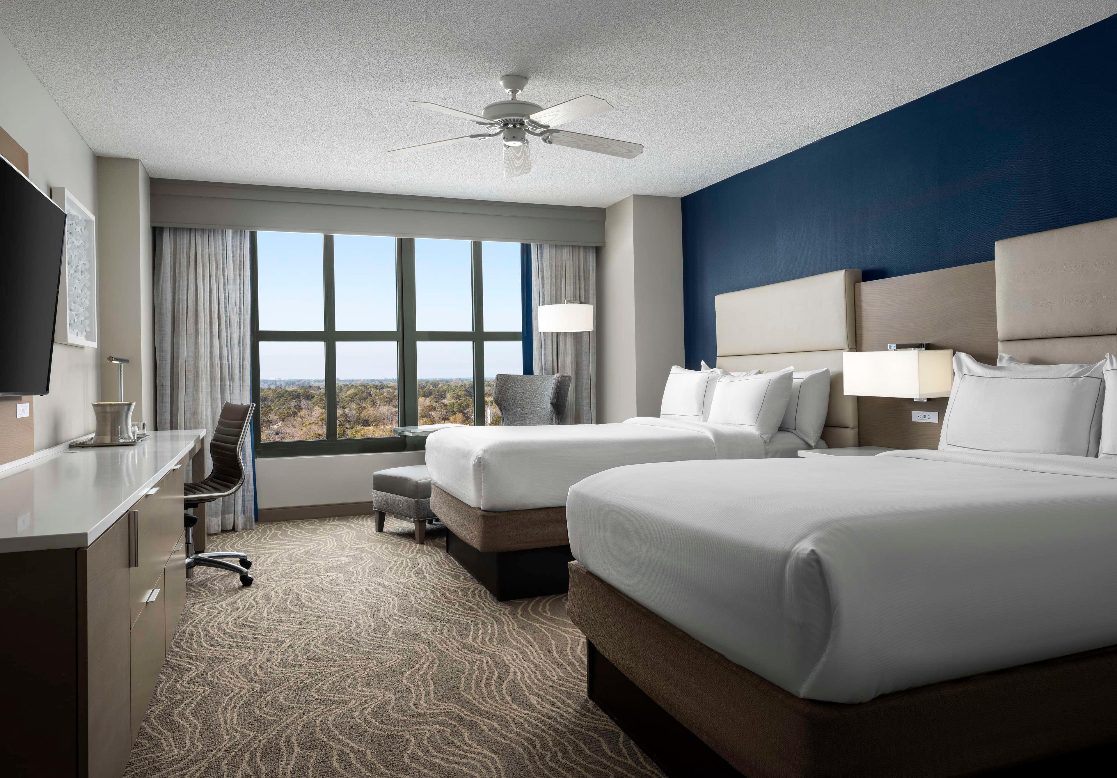 Double City View Two Double Beds