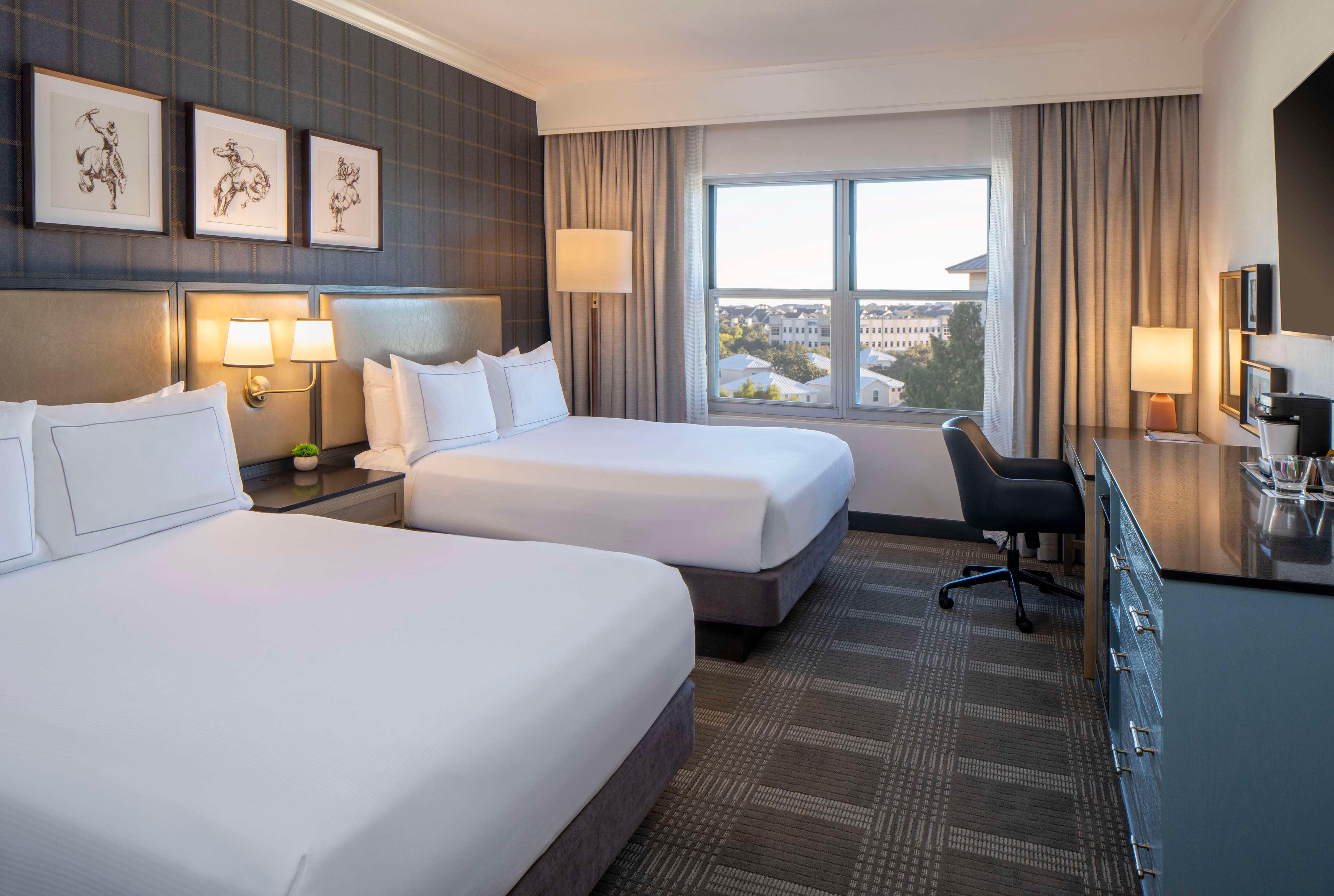 Double Two Queen Beds