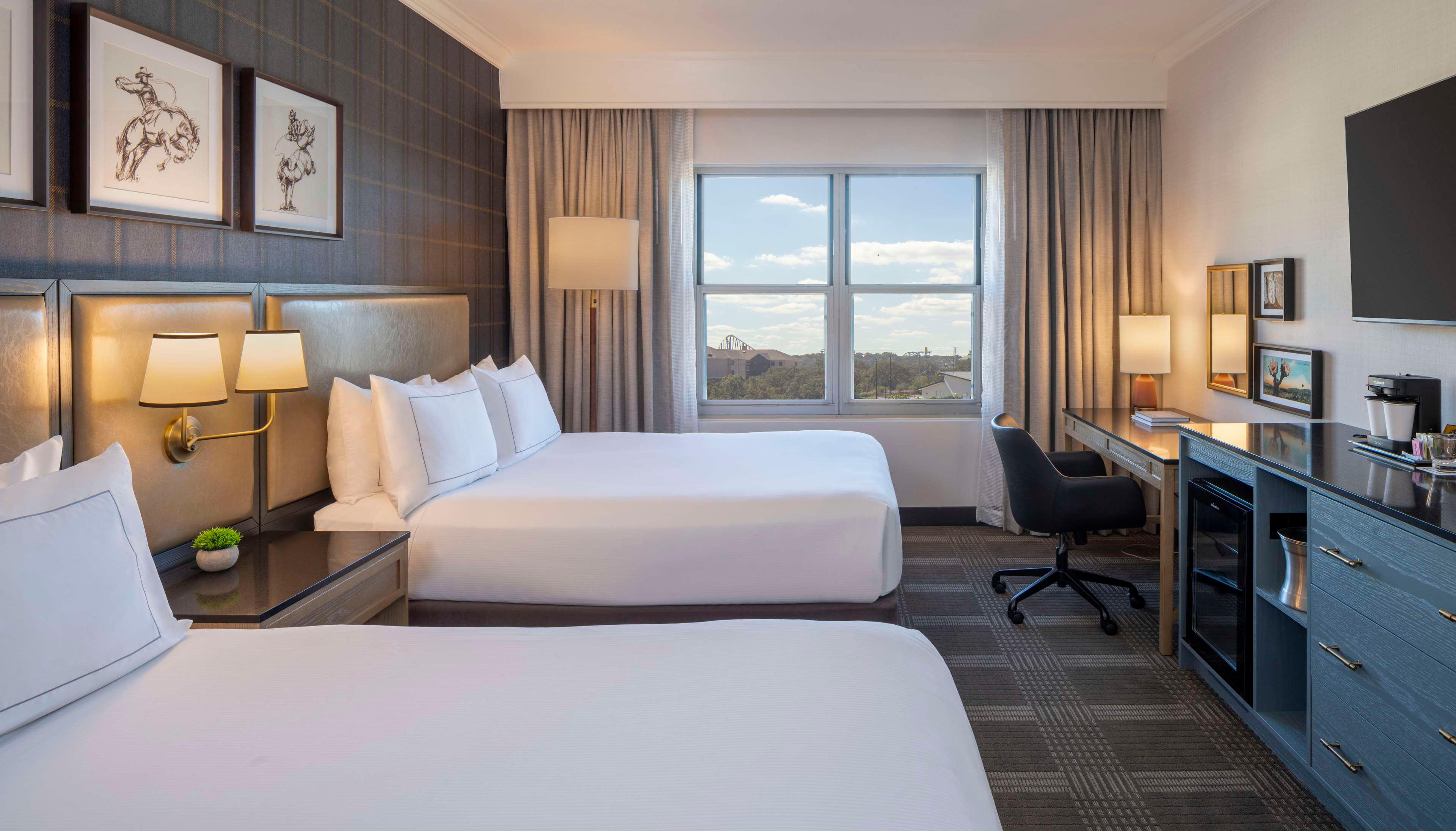 Double Two Queen Beds