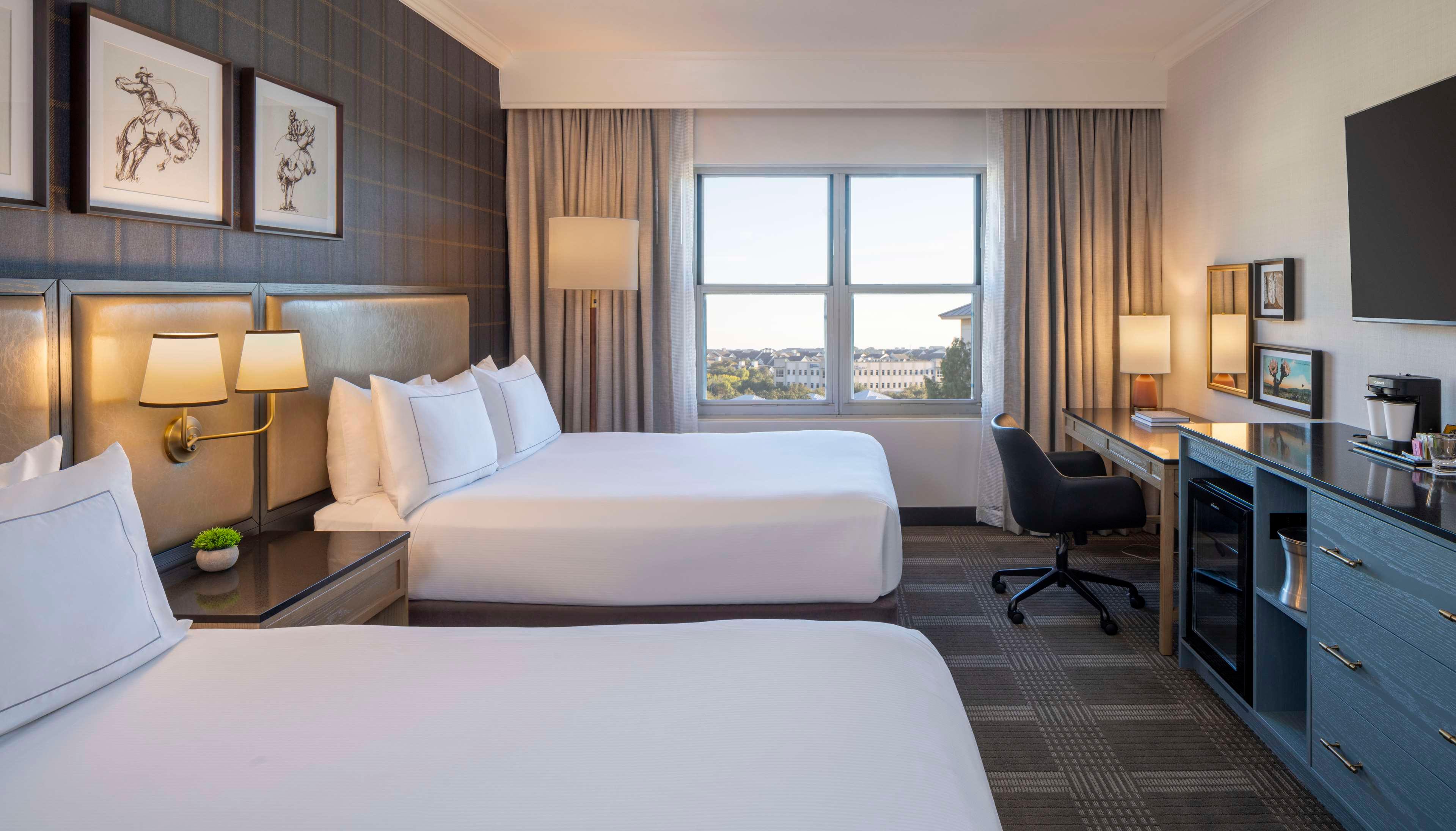 Double Two Queen Beds