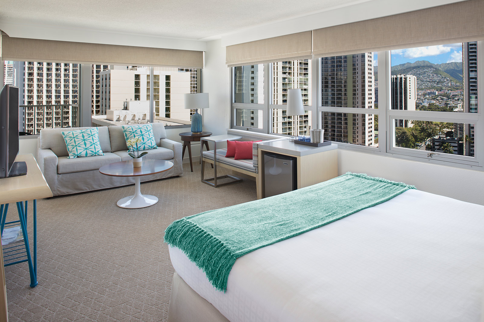 Double City View King Bed