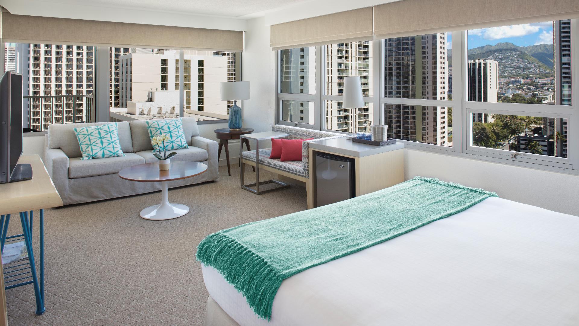 Double City View King Bed