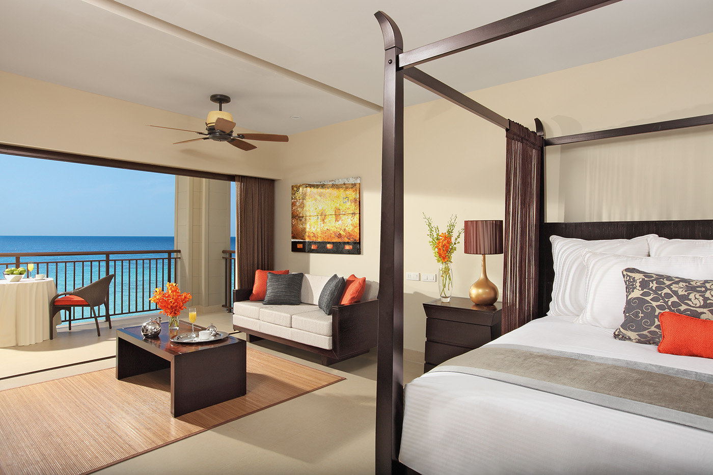 Junior Suite Ocean View Two Queen Beds