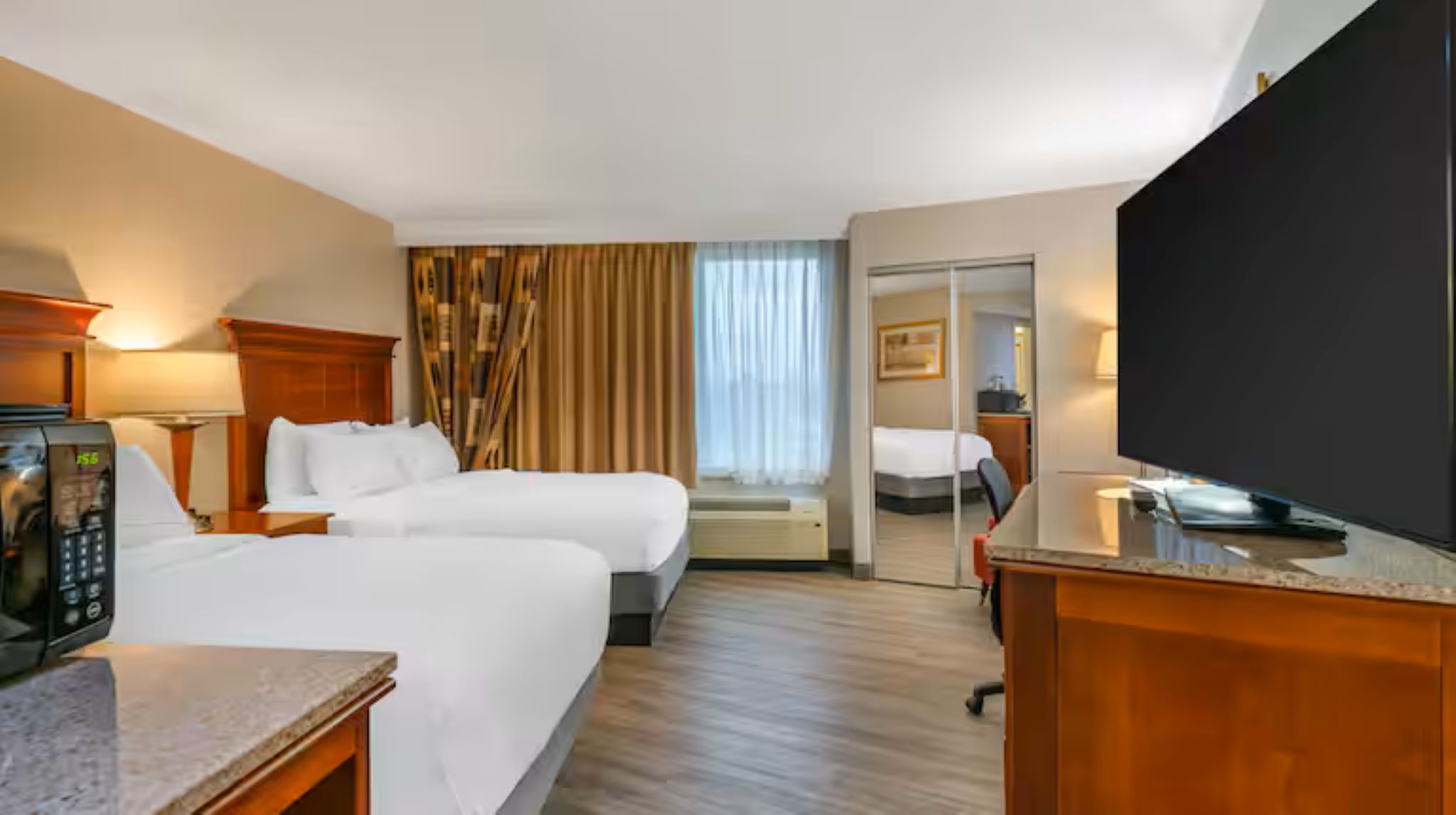 Double Two Double Beds