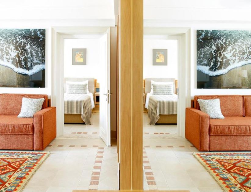 Family Room Two Bedrooms with Views