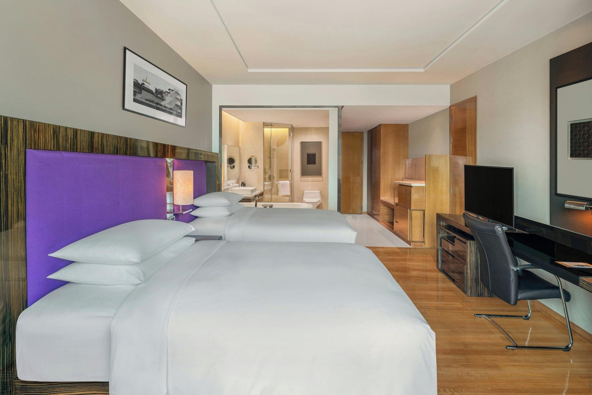 Double Two Double Beds
