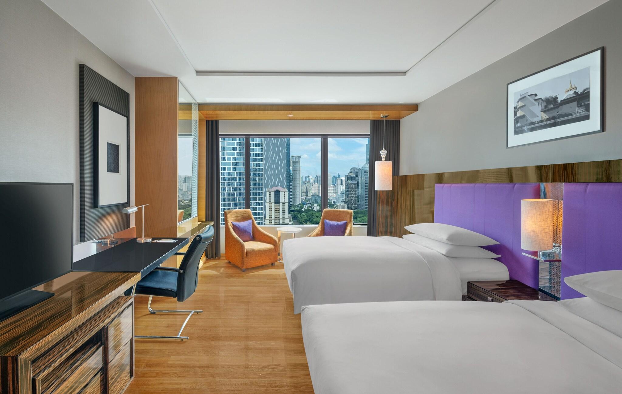 Double Two Double Beds