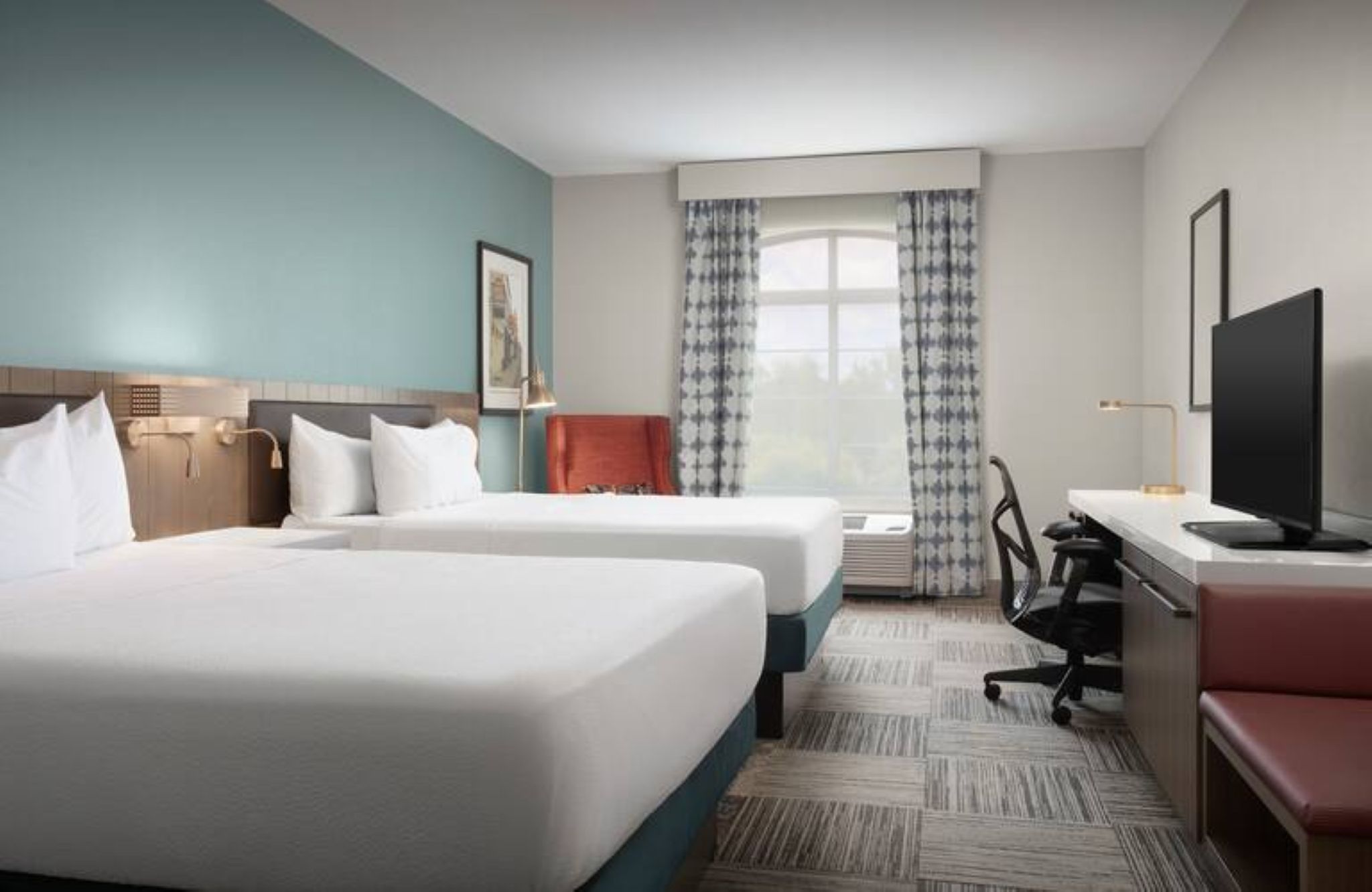 Double Two Queen Beds