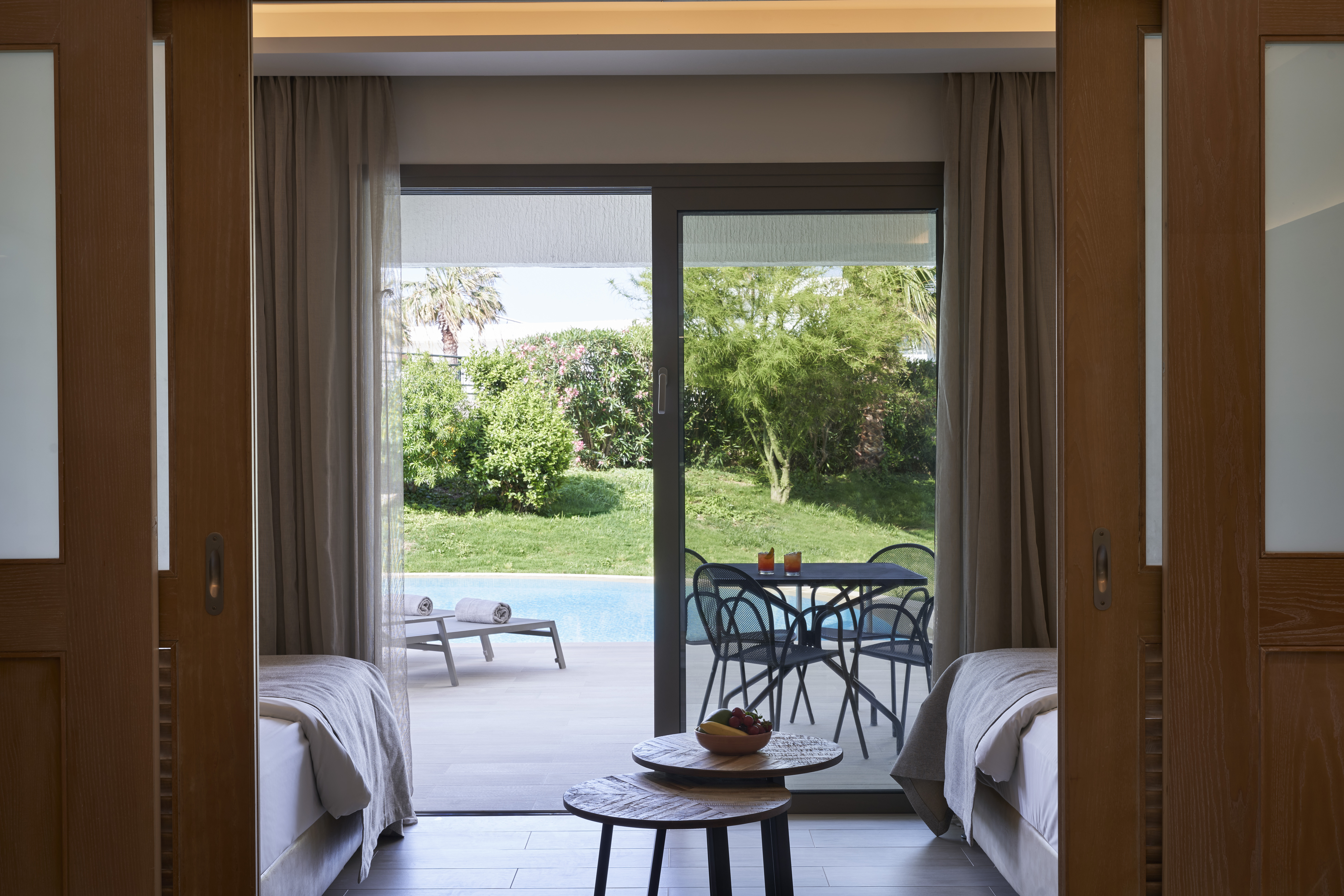 Family Room Pool View