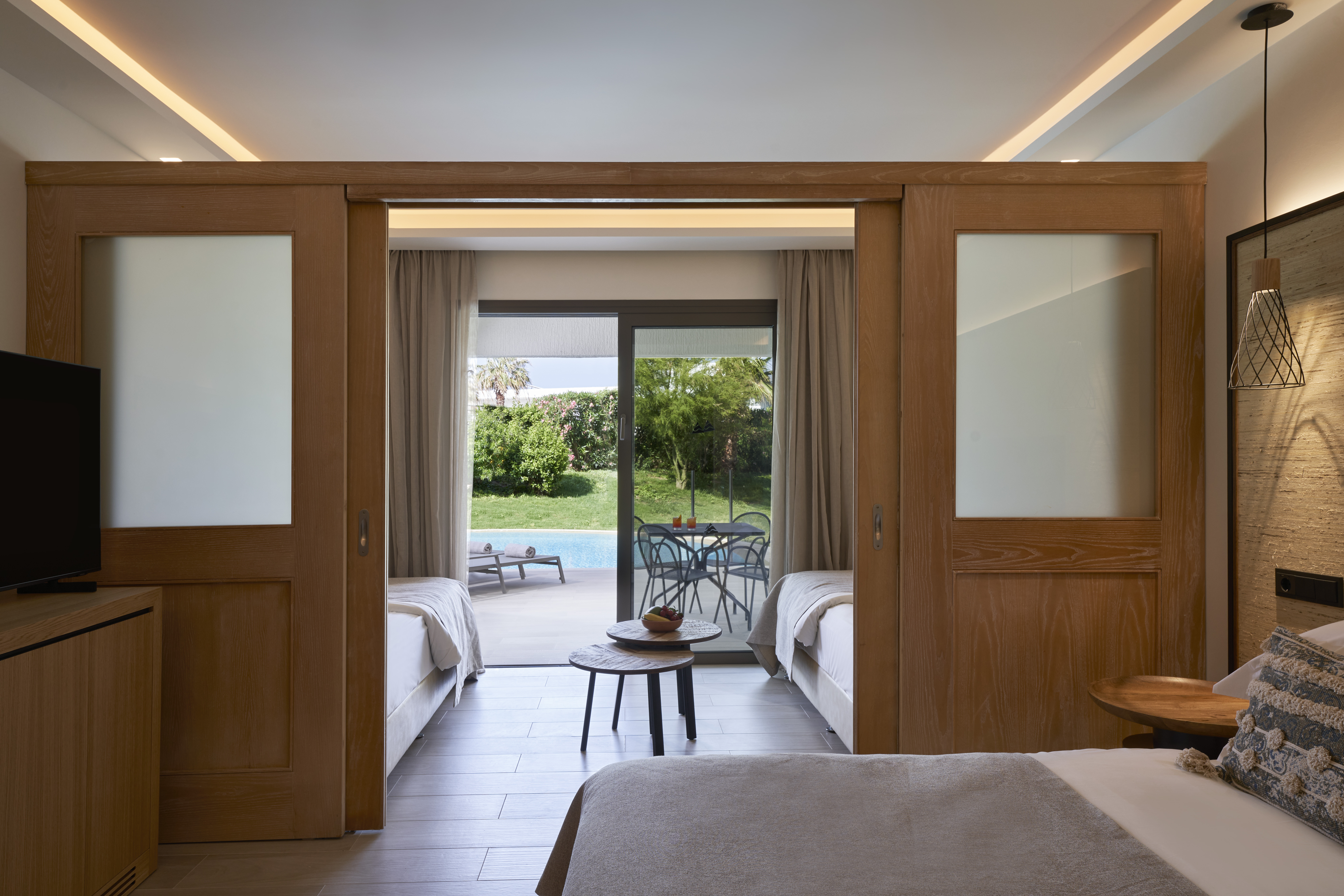 Family Room Pool View