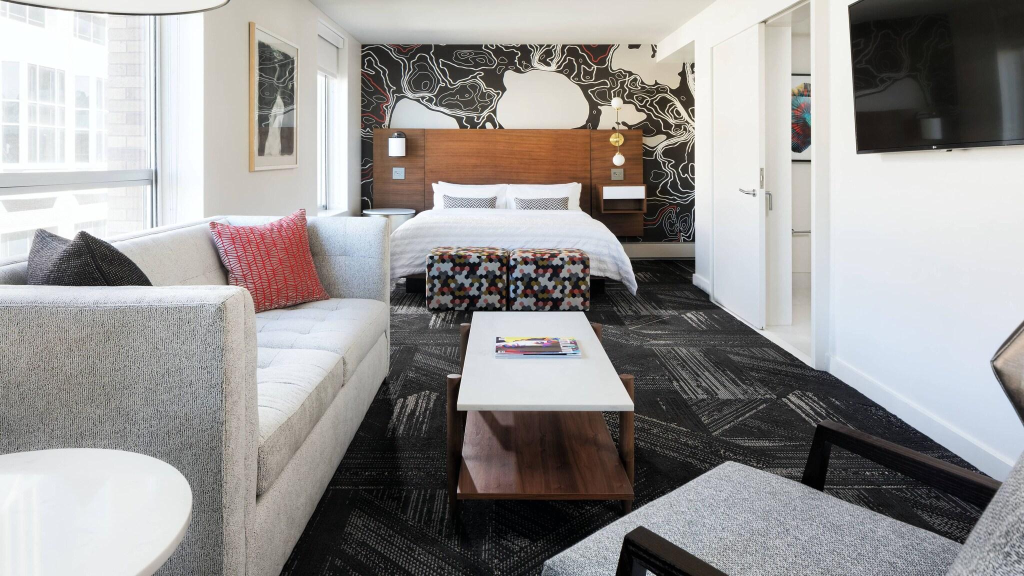 Studio King Size Bed