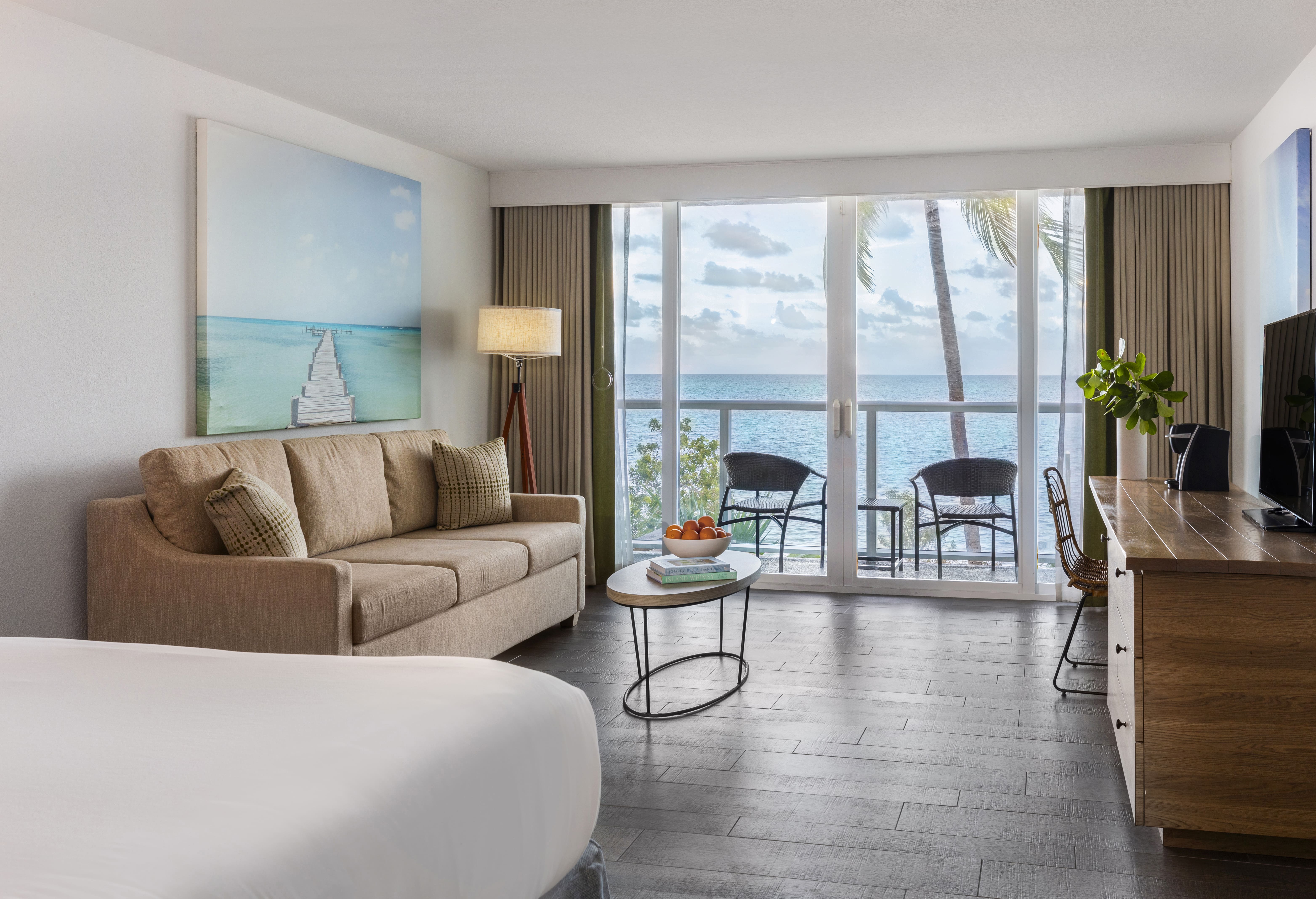 Double Ocean Front King Bed