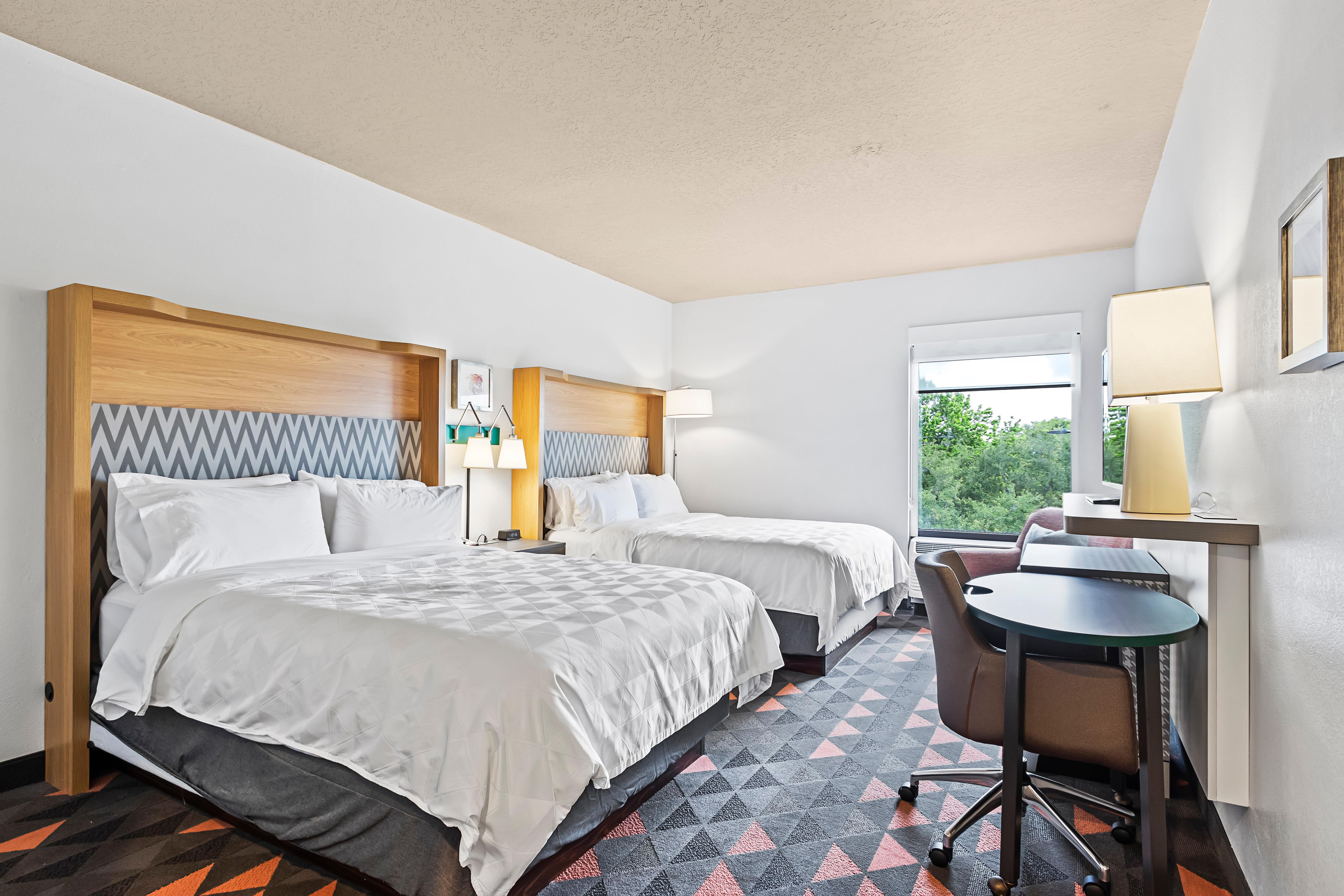 Double Two Queen Beds