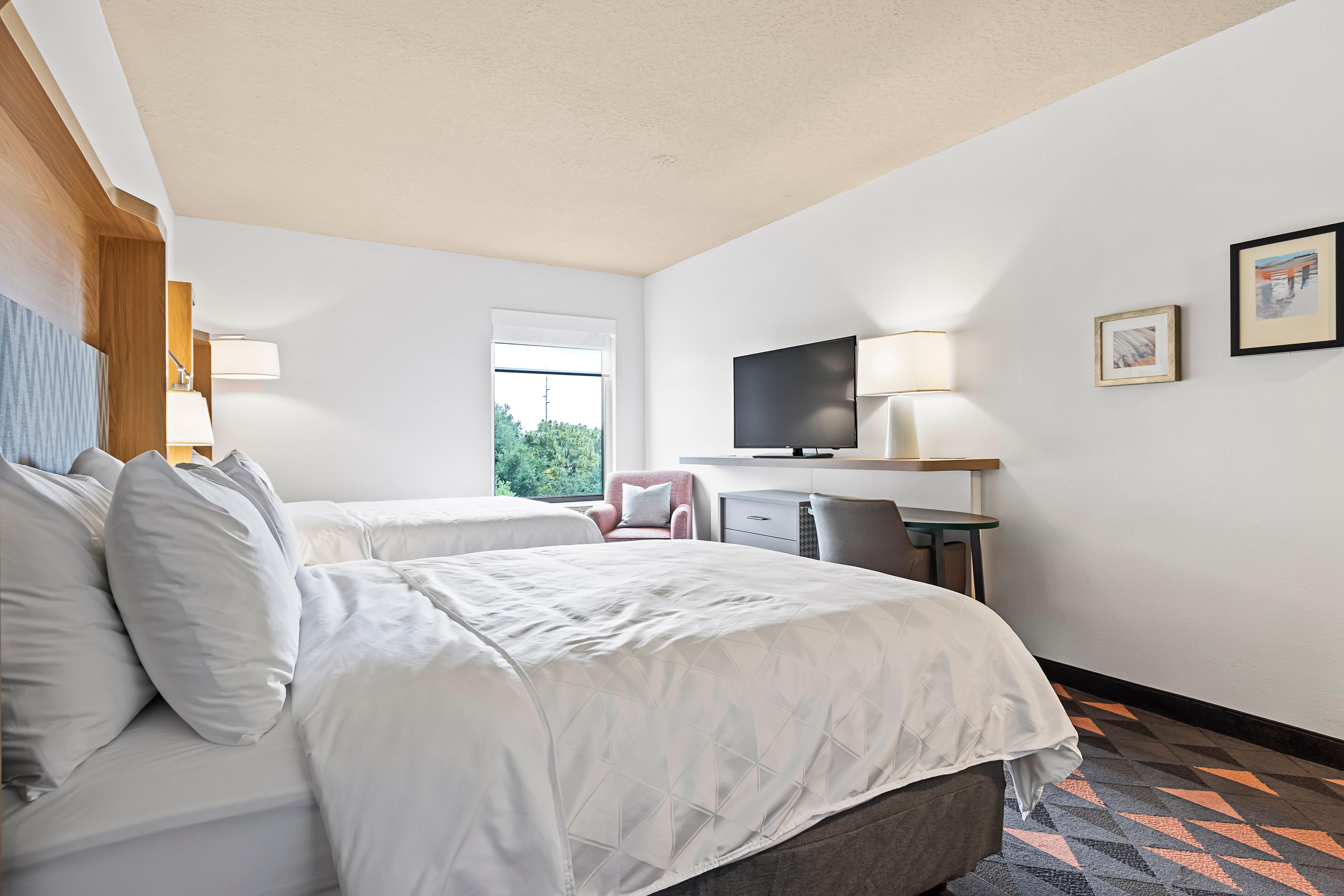 Double Two Queen Beds