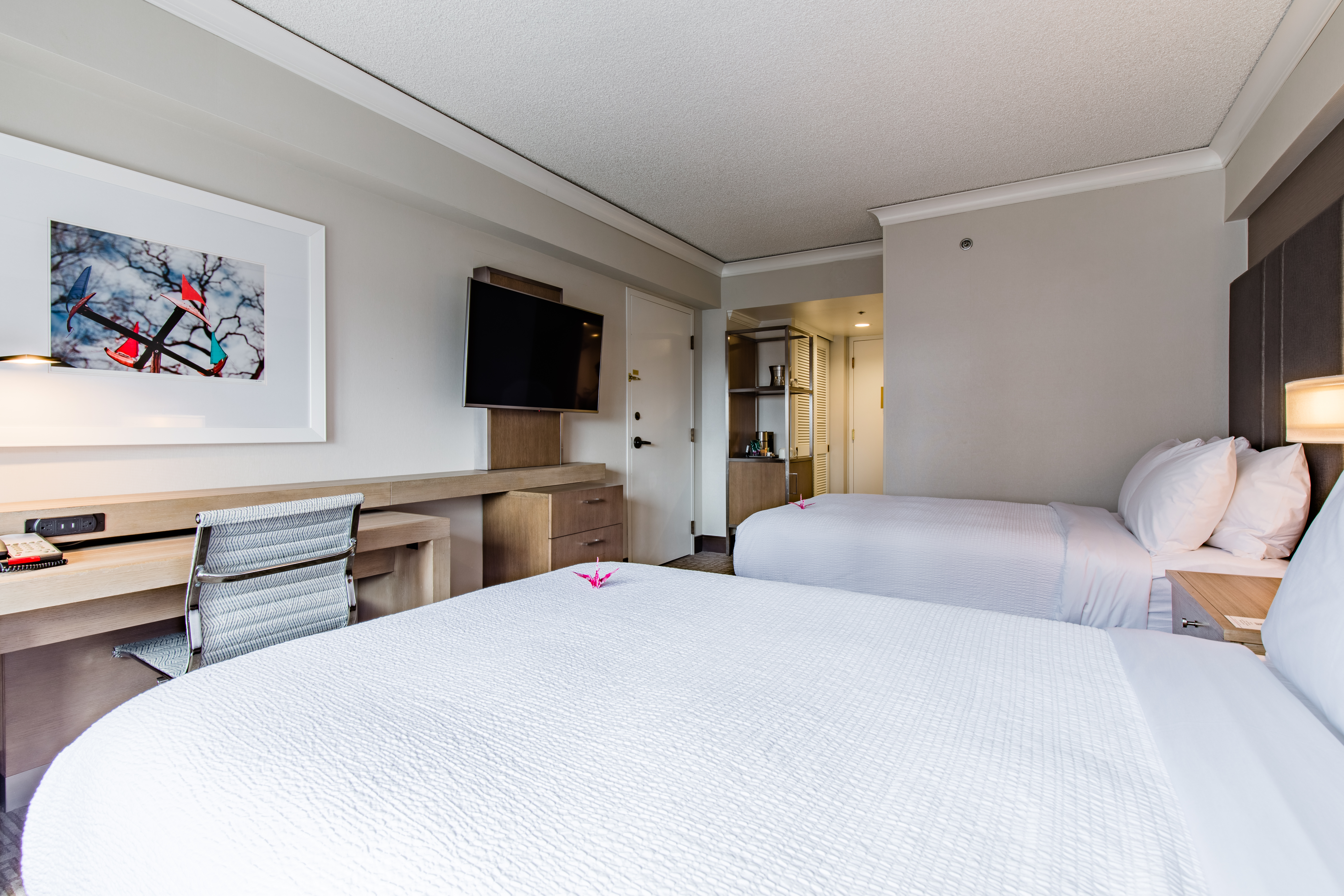 Double Two Double Beds