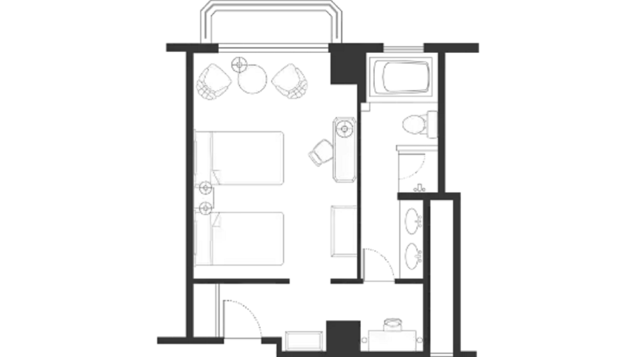 Twin Deluxe with Views