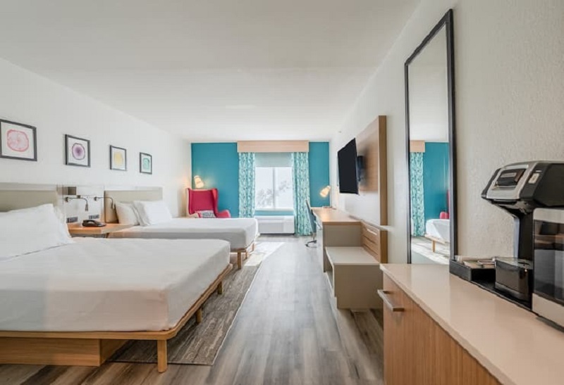 Double Two Queen Beds