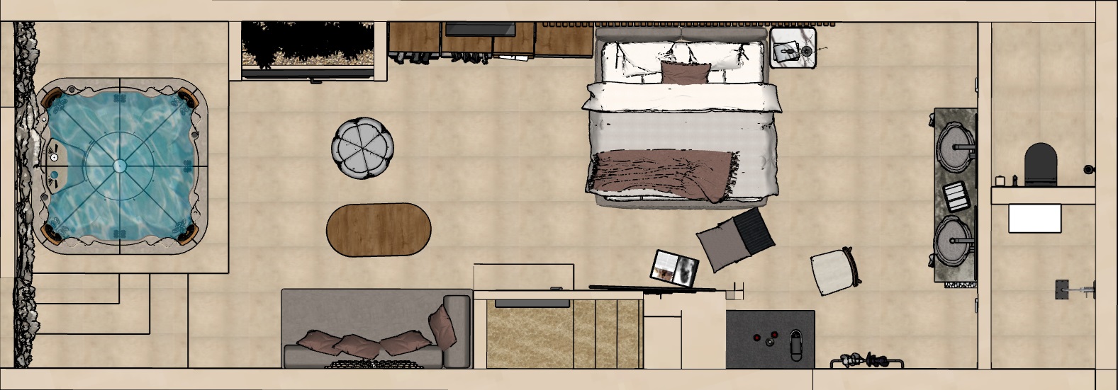 Suite with Private Pool