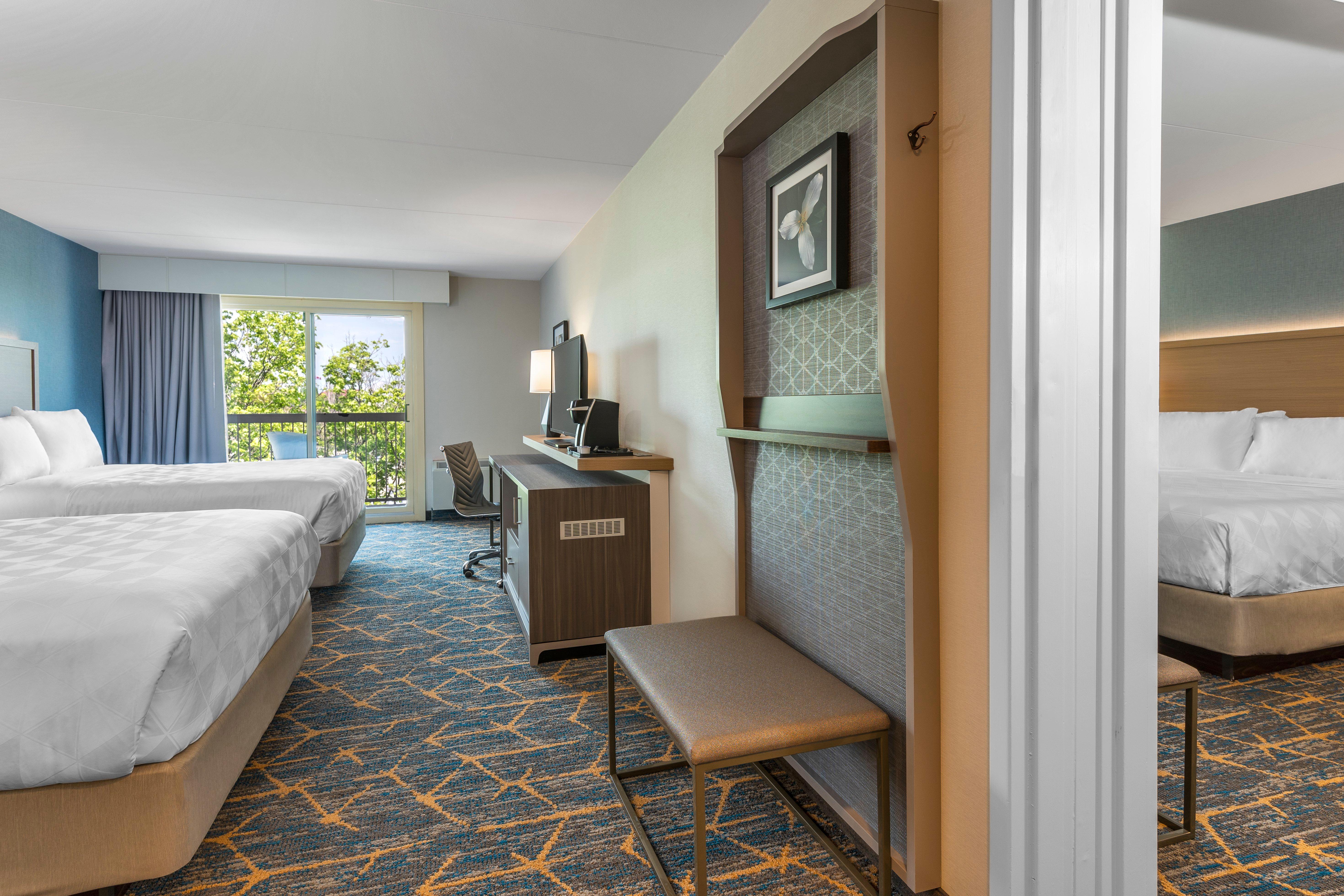 Double Two Queen Beds