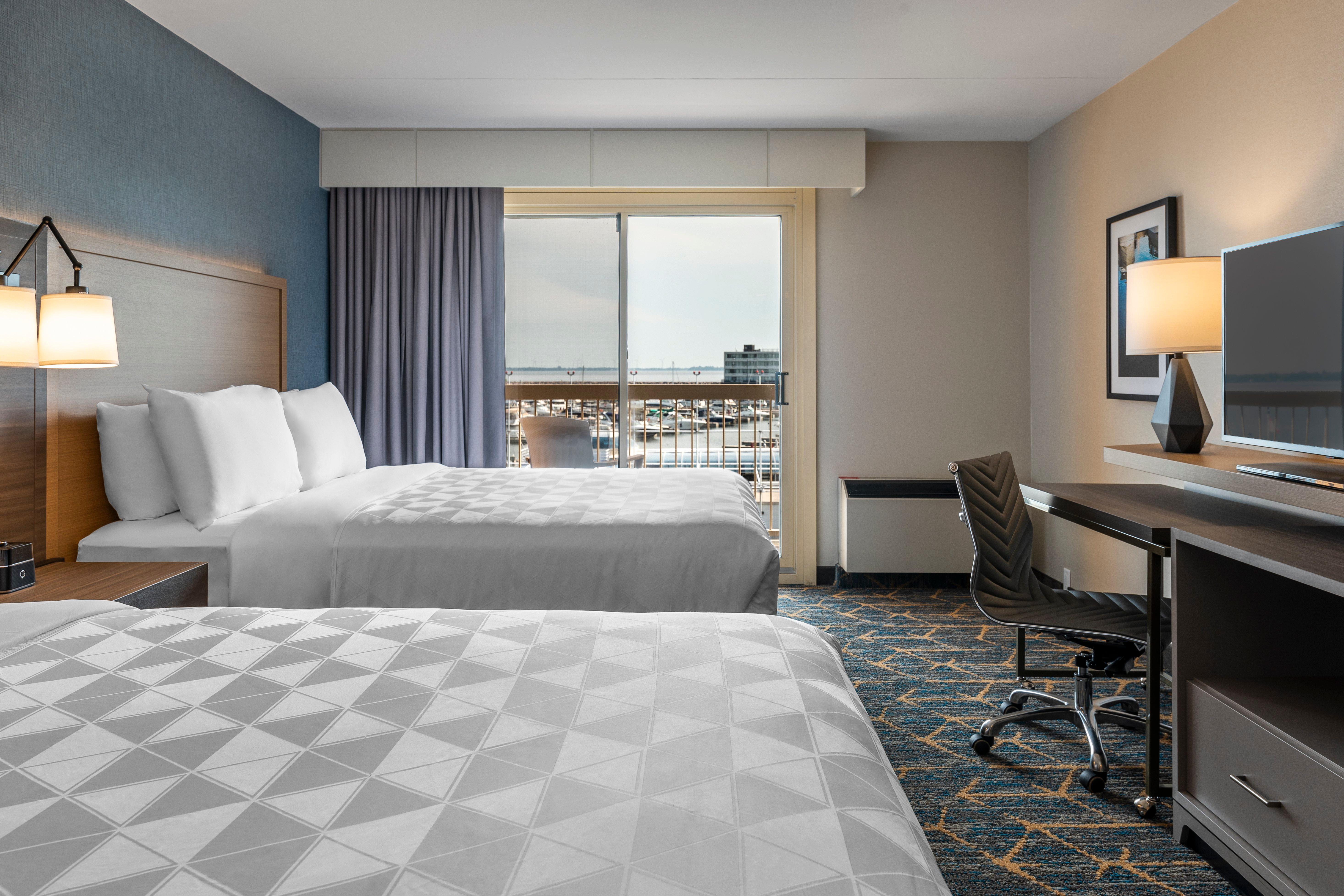 Double Two Queen Beds