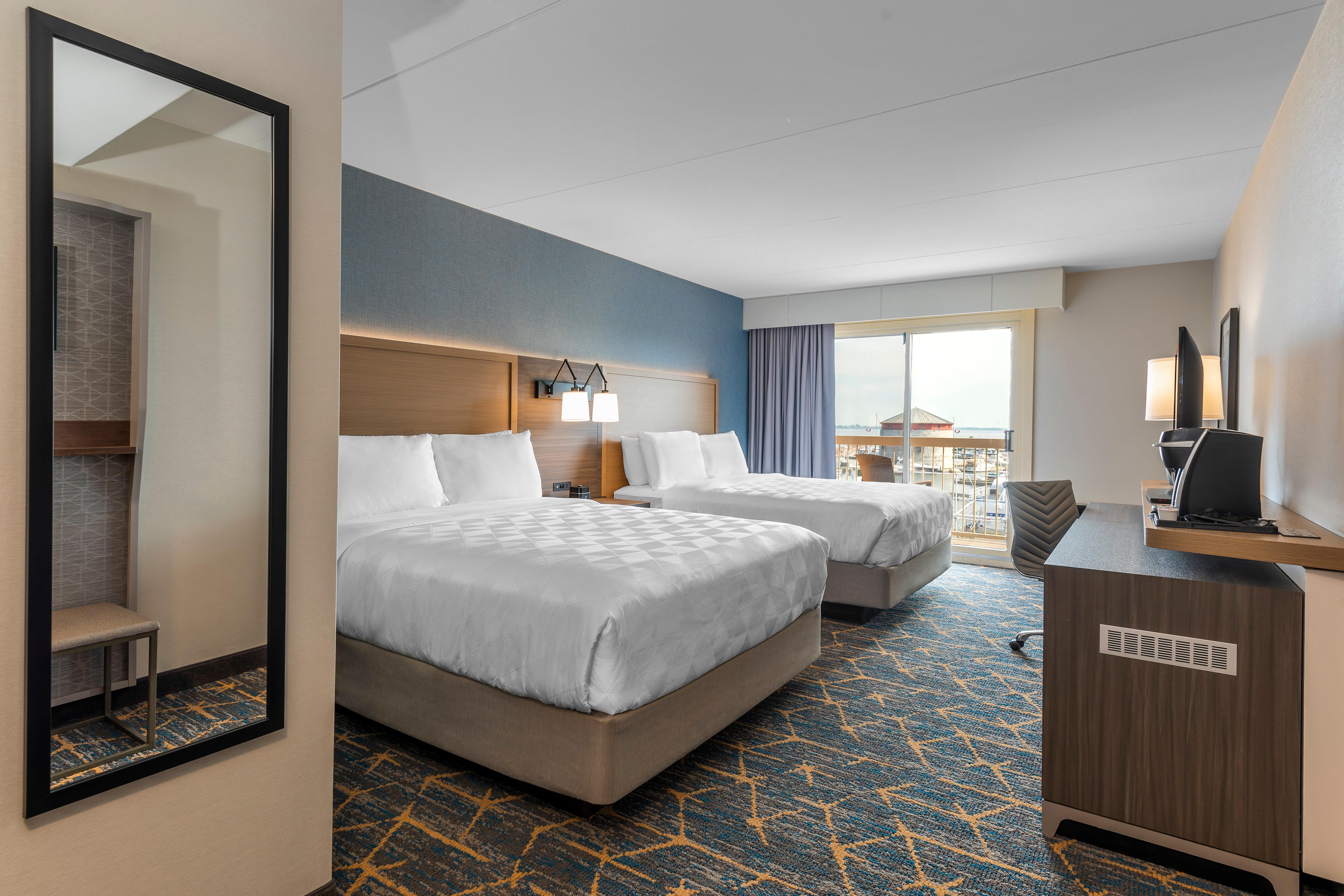 Double Two Queen Beds