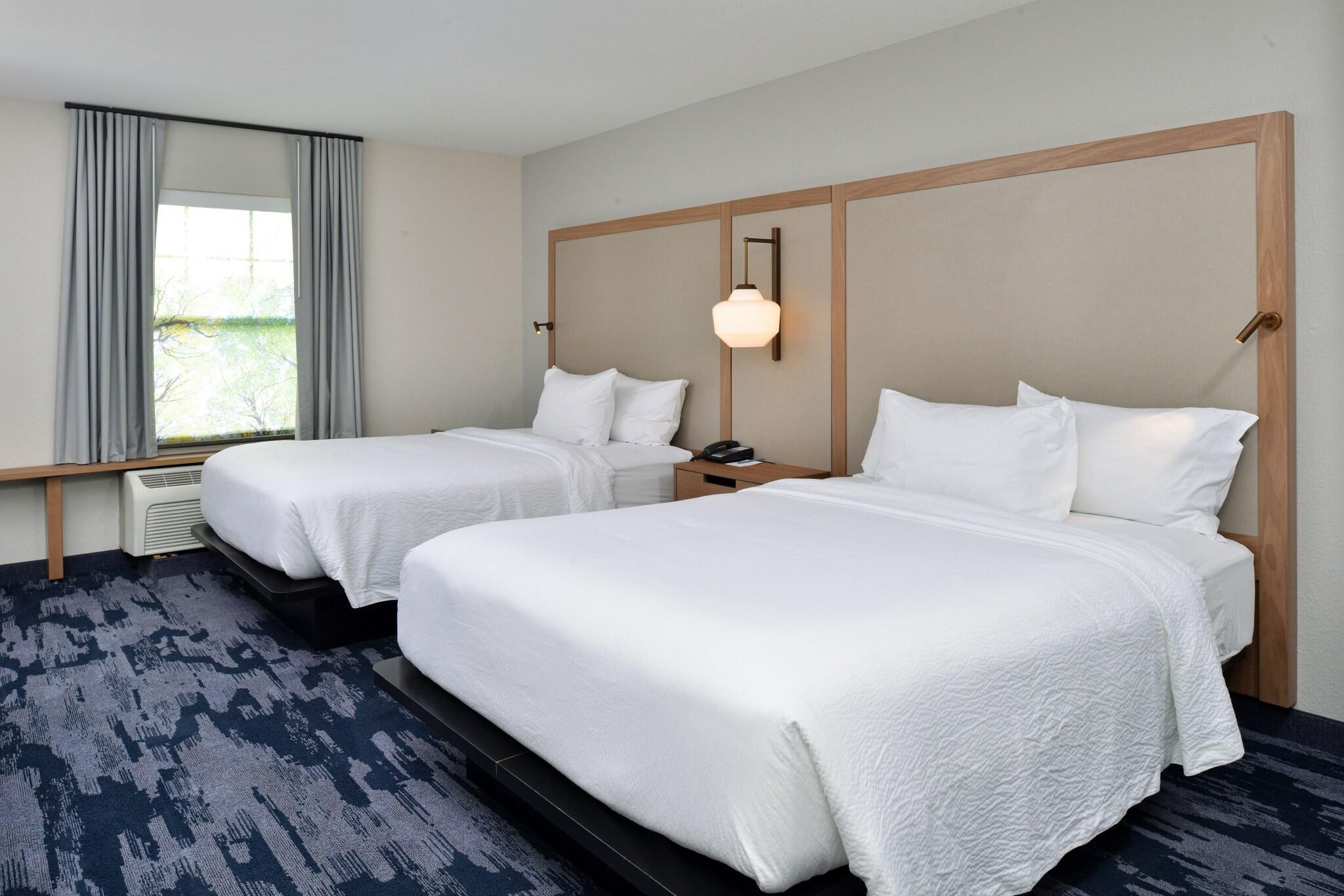 Double Two Queen Beds