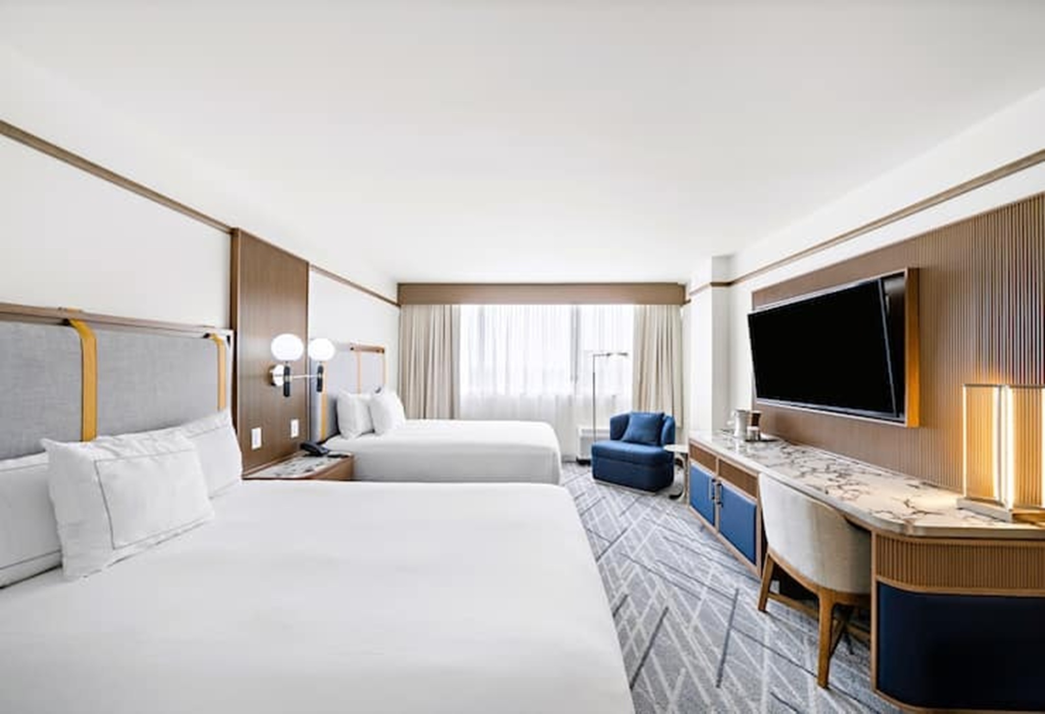 Double Two Double Beds