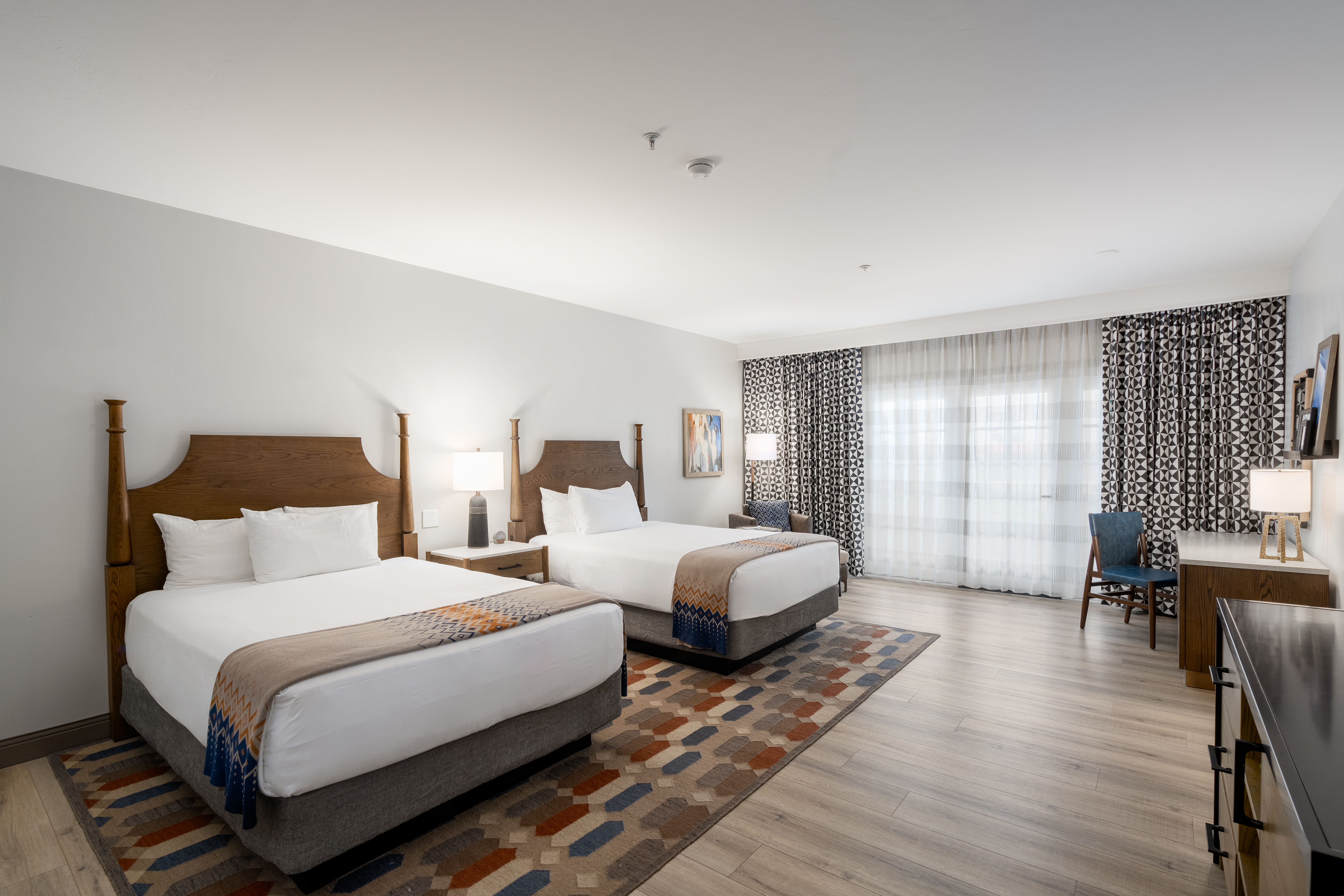 Double Two Queen Beds