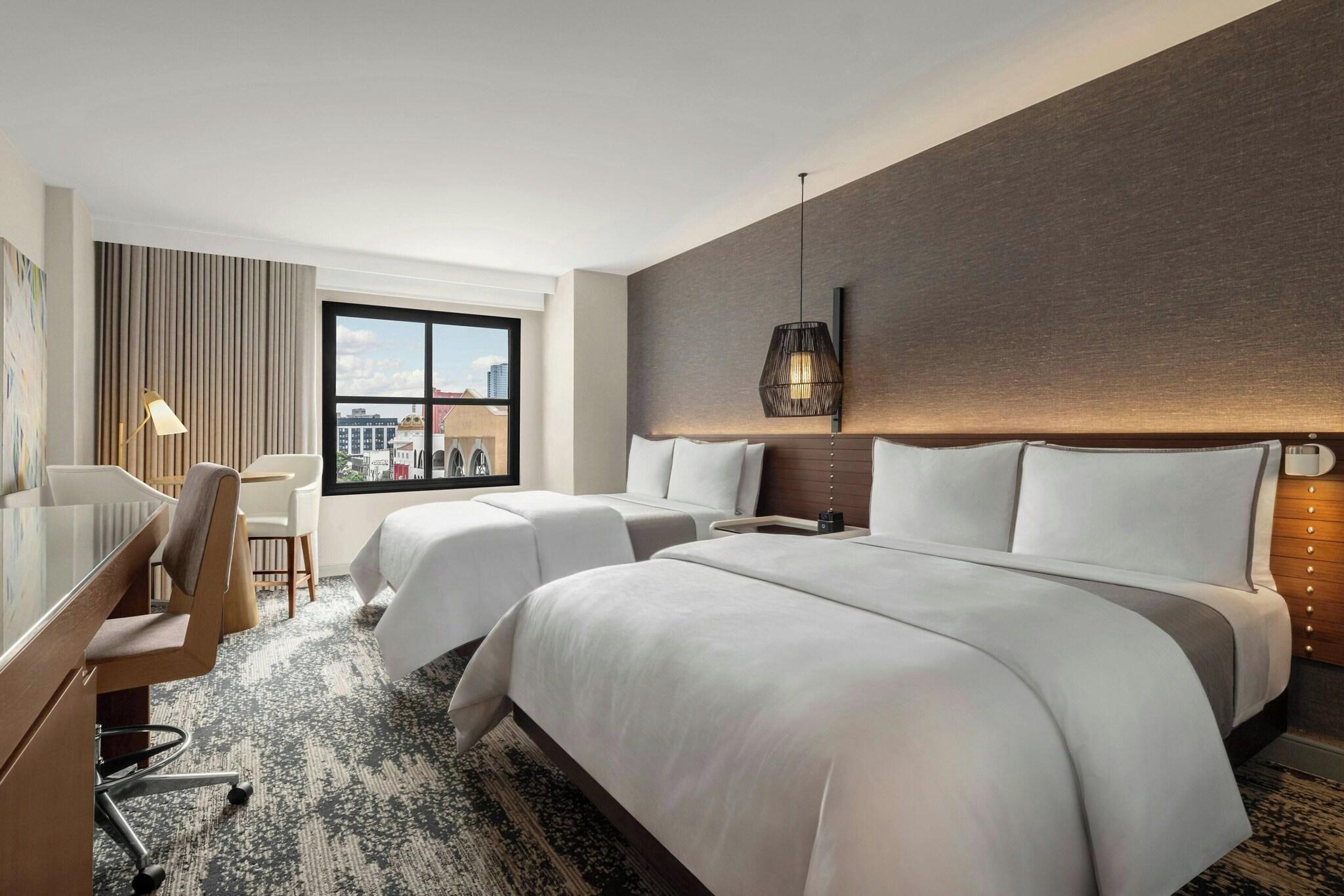 Quadruple Two Queen Beds