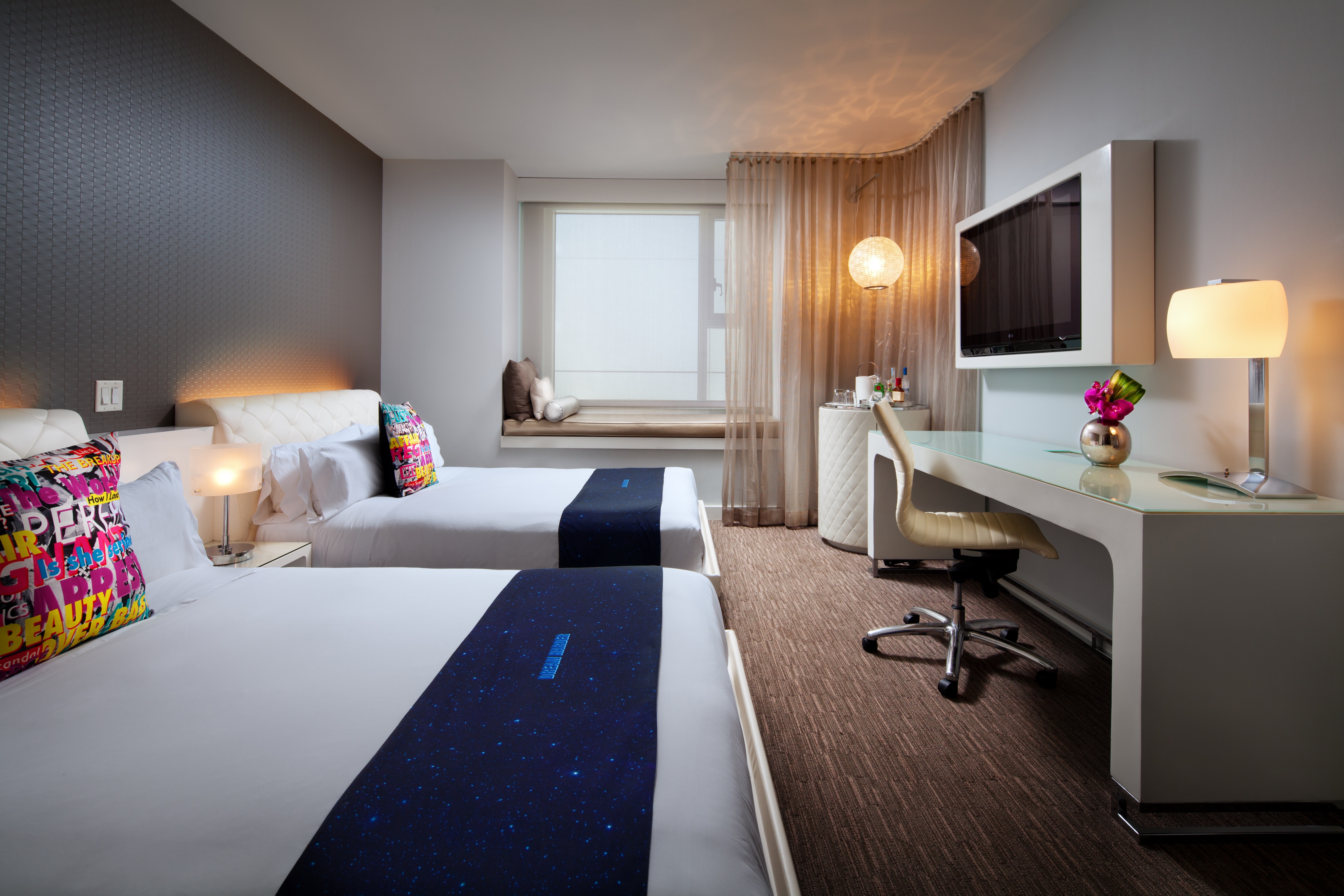 Double Two Queen Beds