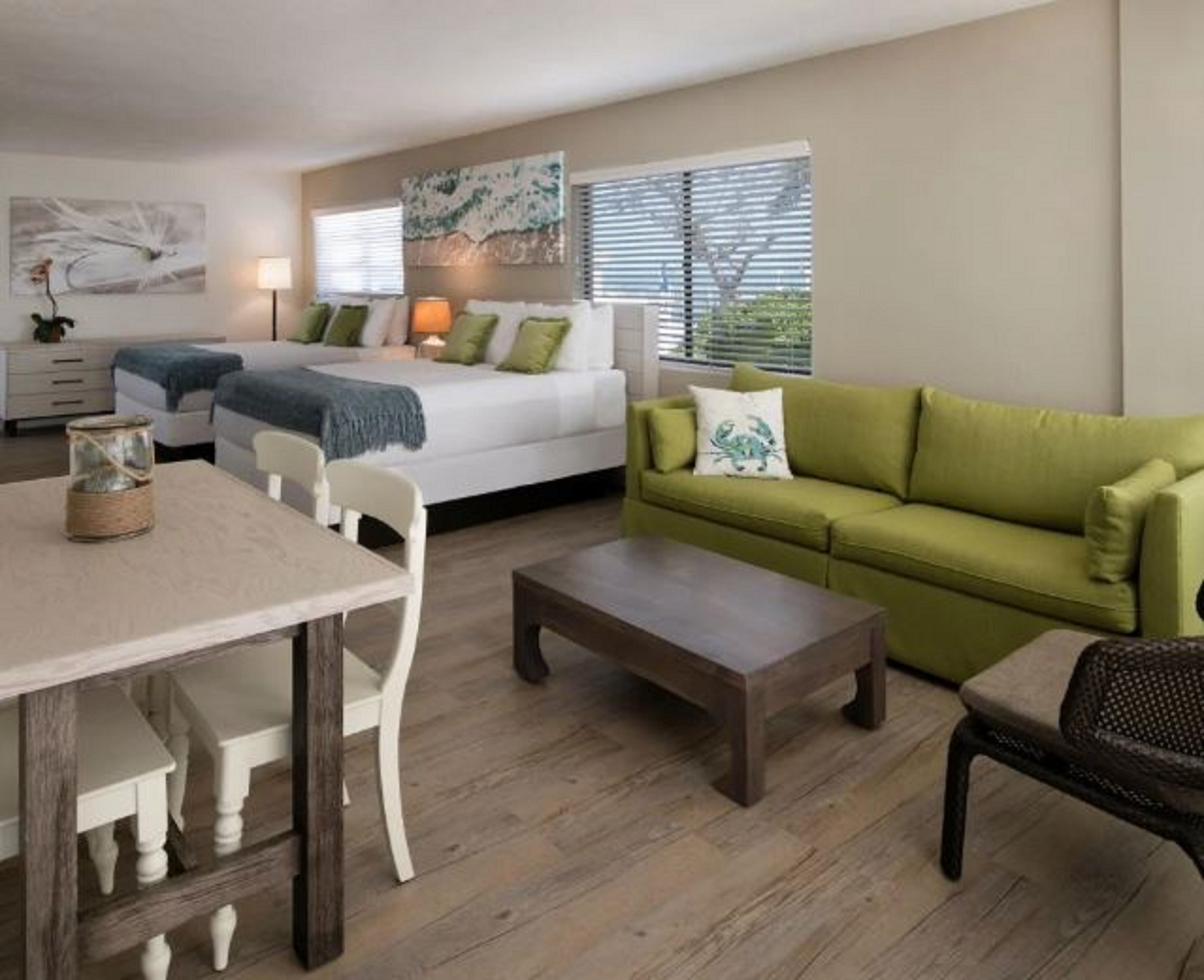 Studio Ocean View Two Queen Beds