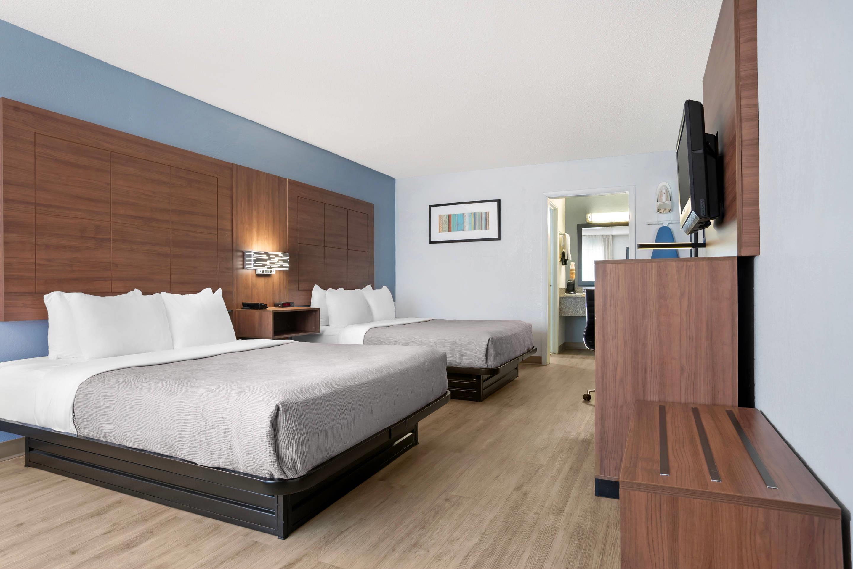 Double Two Queen Beds