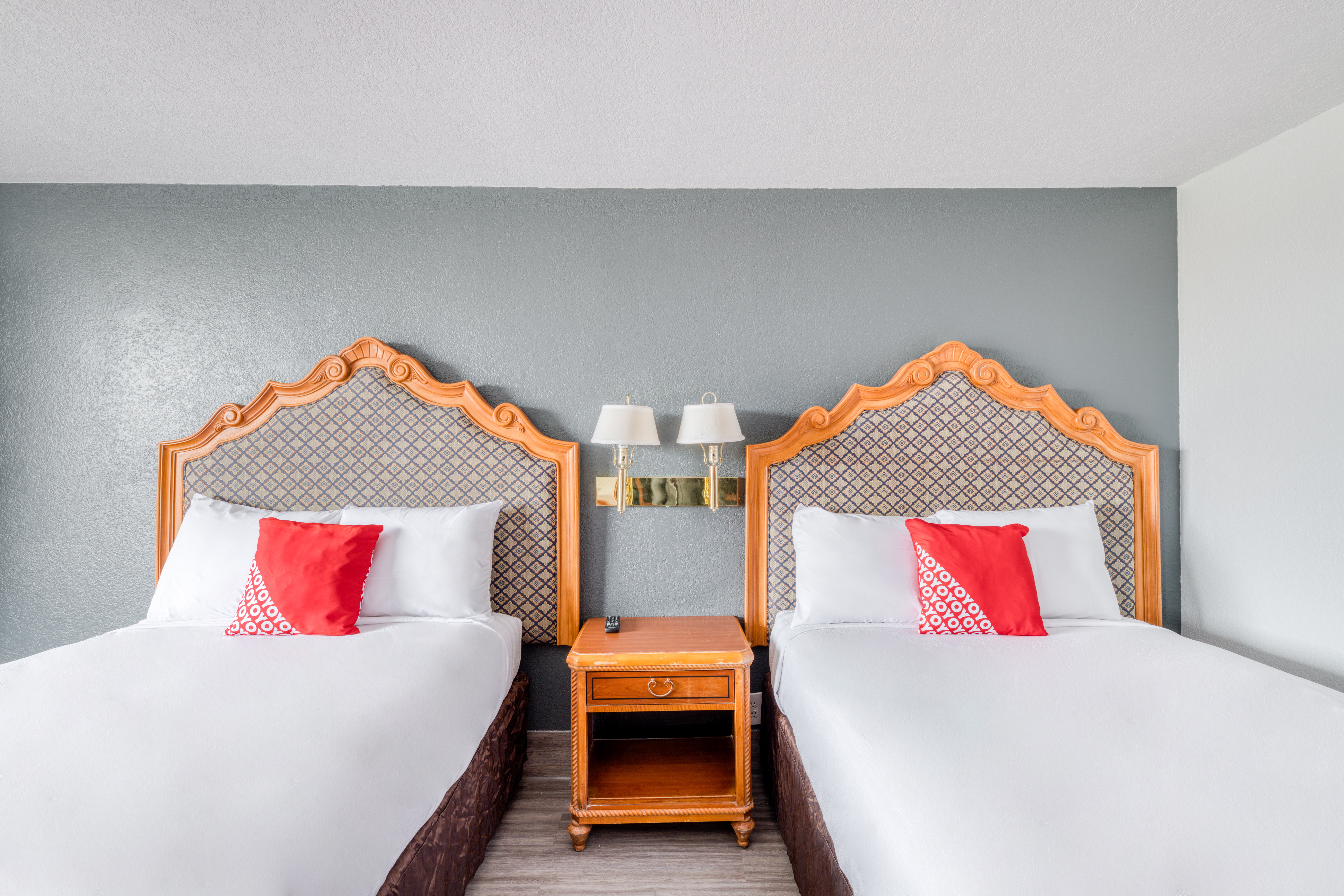 Double Two Double Beds