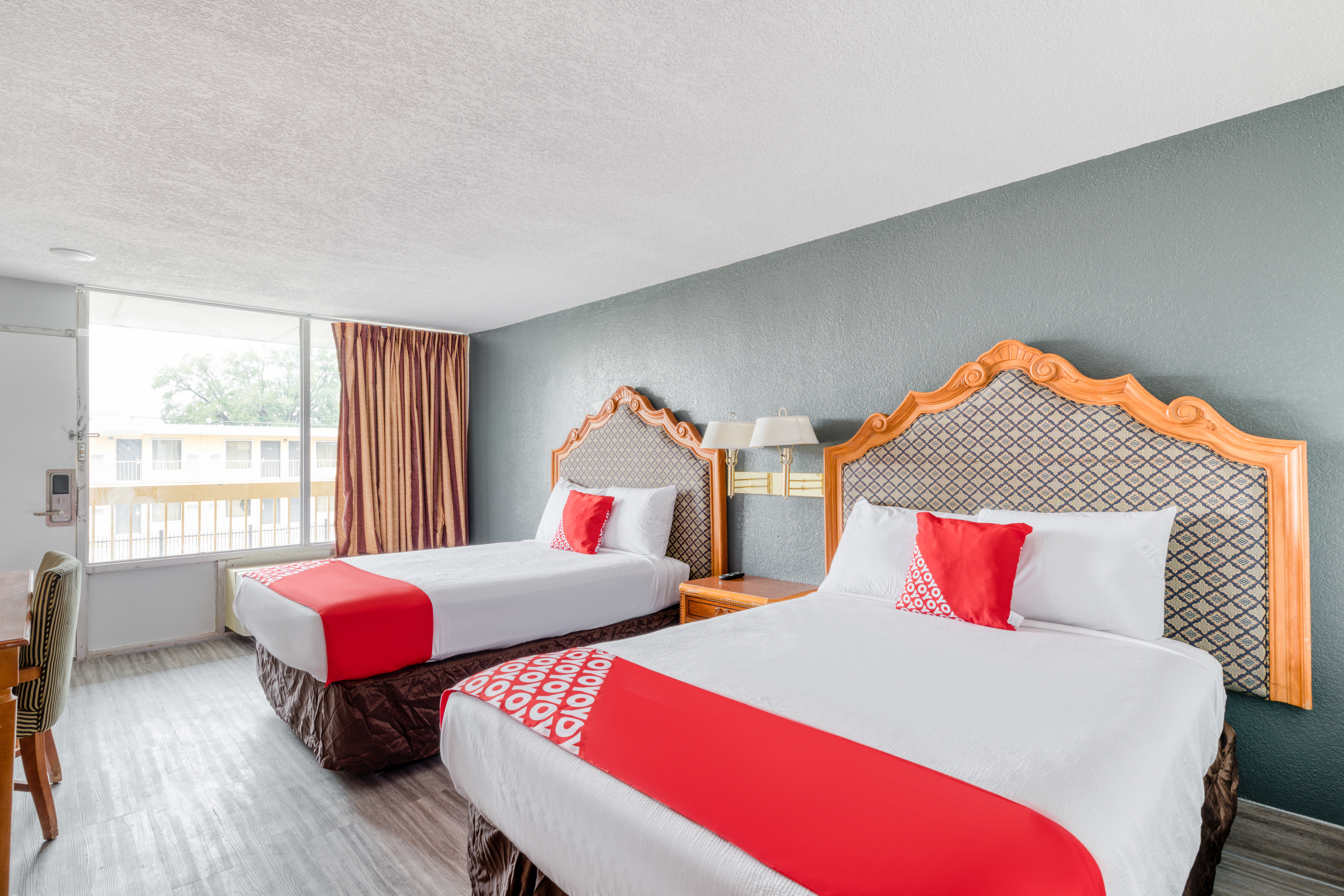 Double Two Double Beds