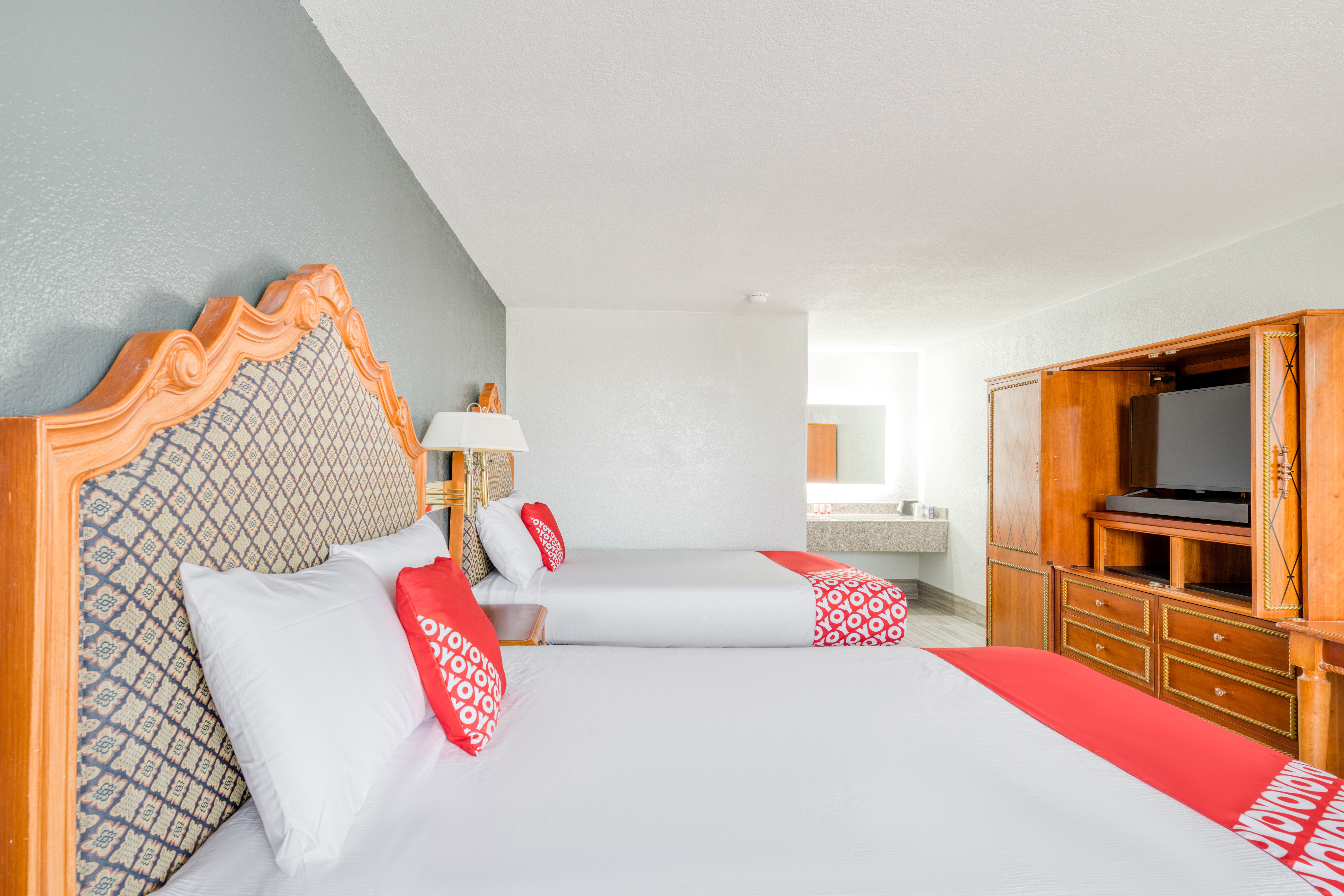 Double Two Double Beds